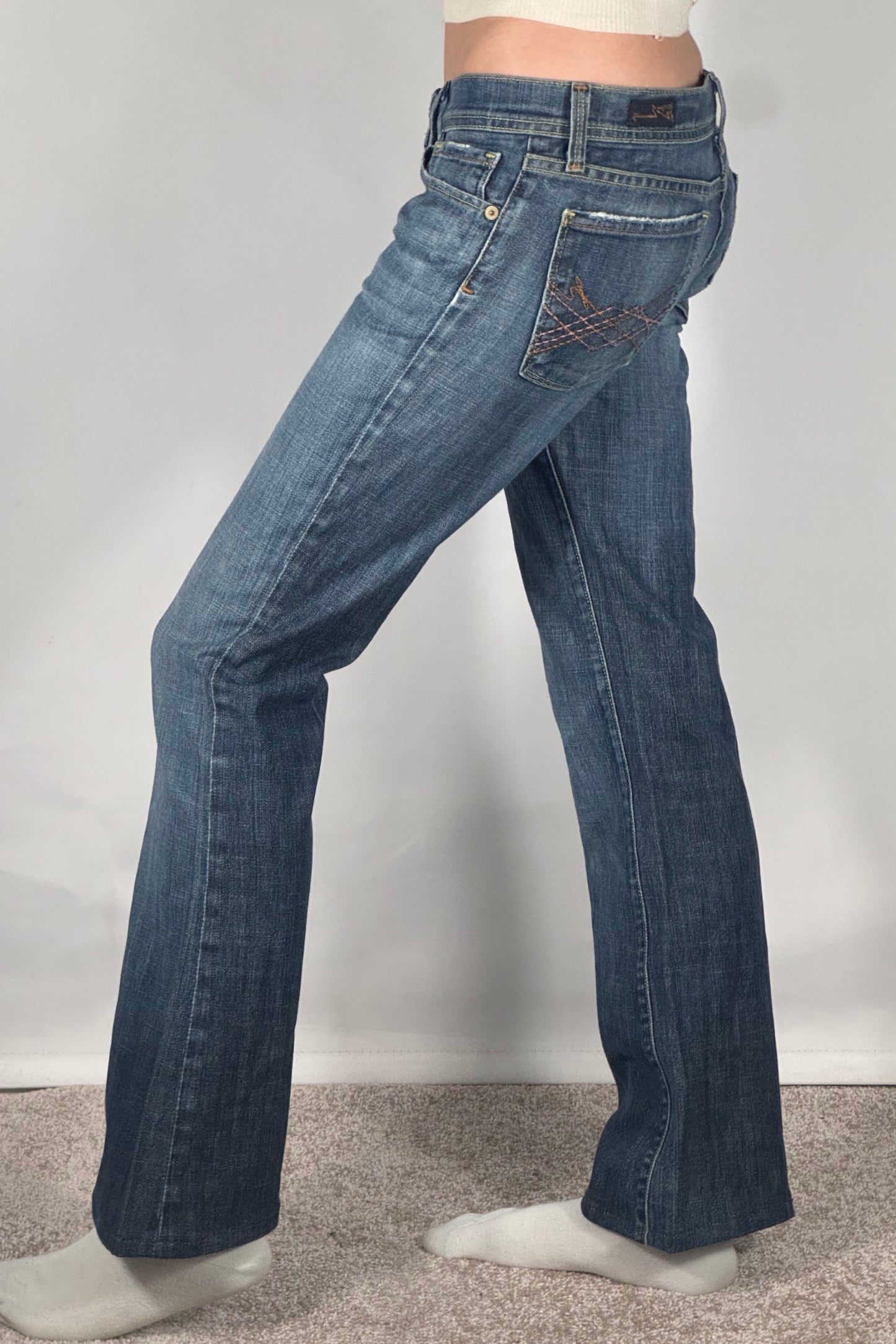 Lågmidjade jeans stl: XS
