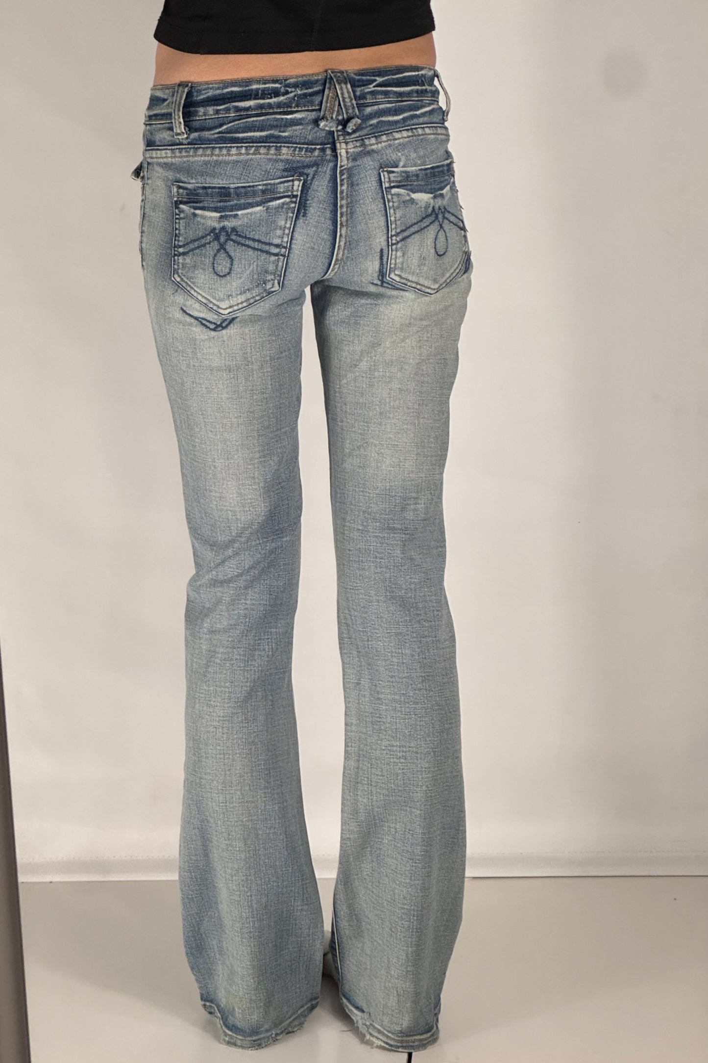 Lågmidjade jeans stl: XS