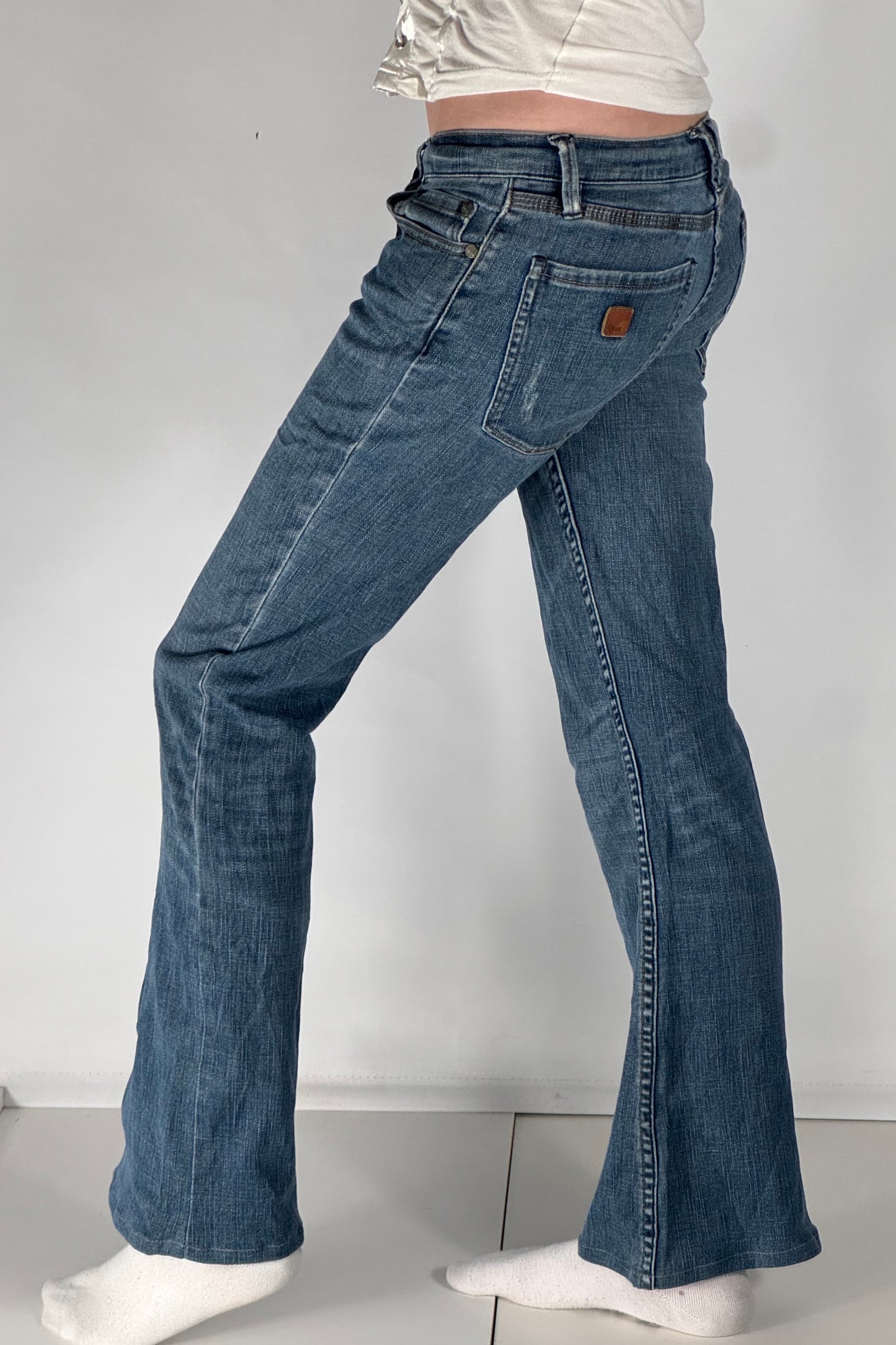Lågmidjade jeans stl: XS
