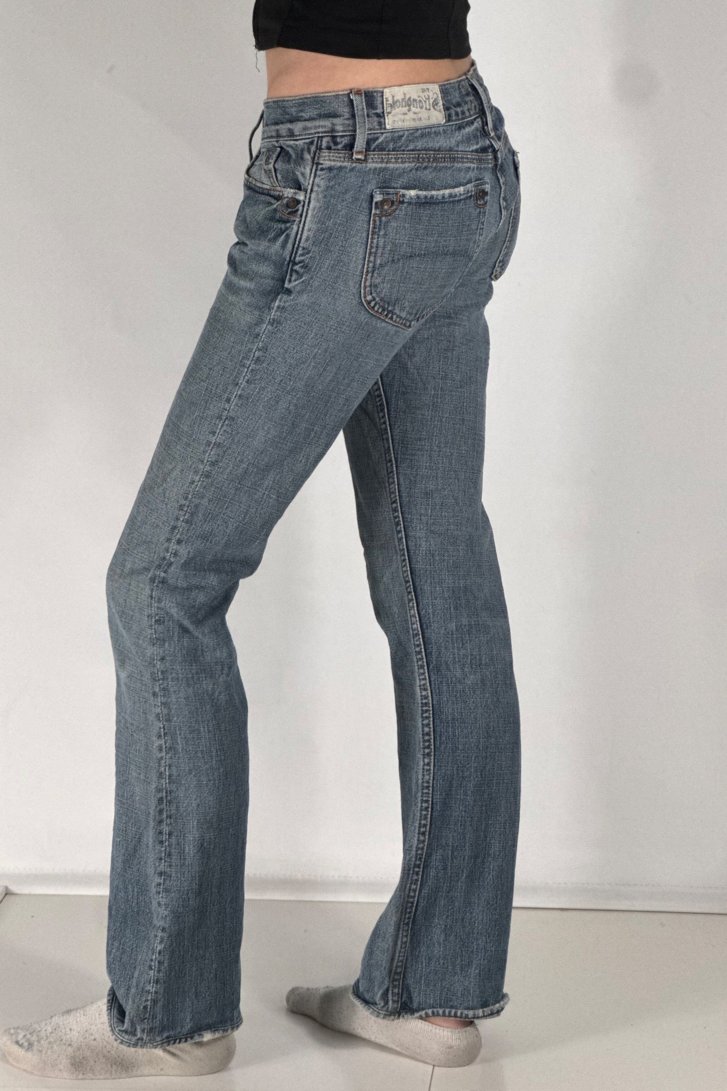 Lågmidjade jeans stl: XS