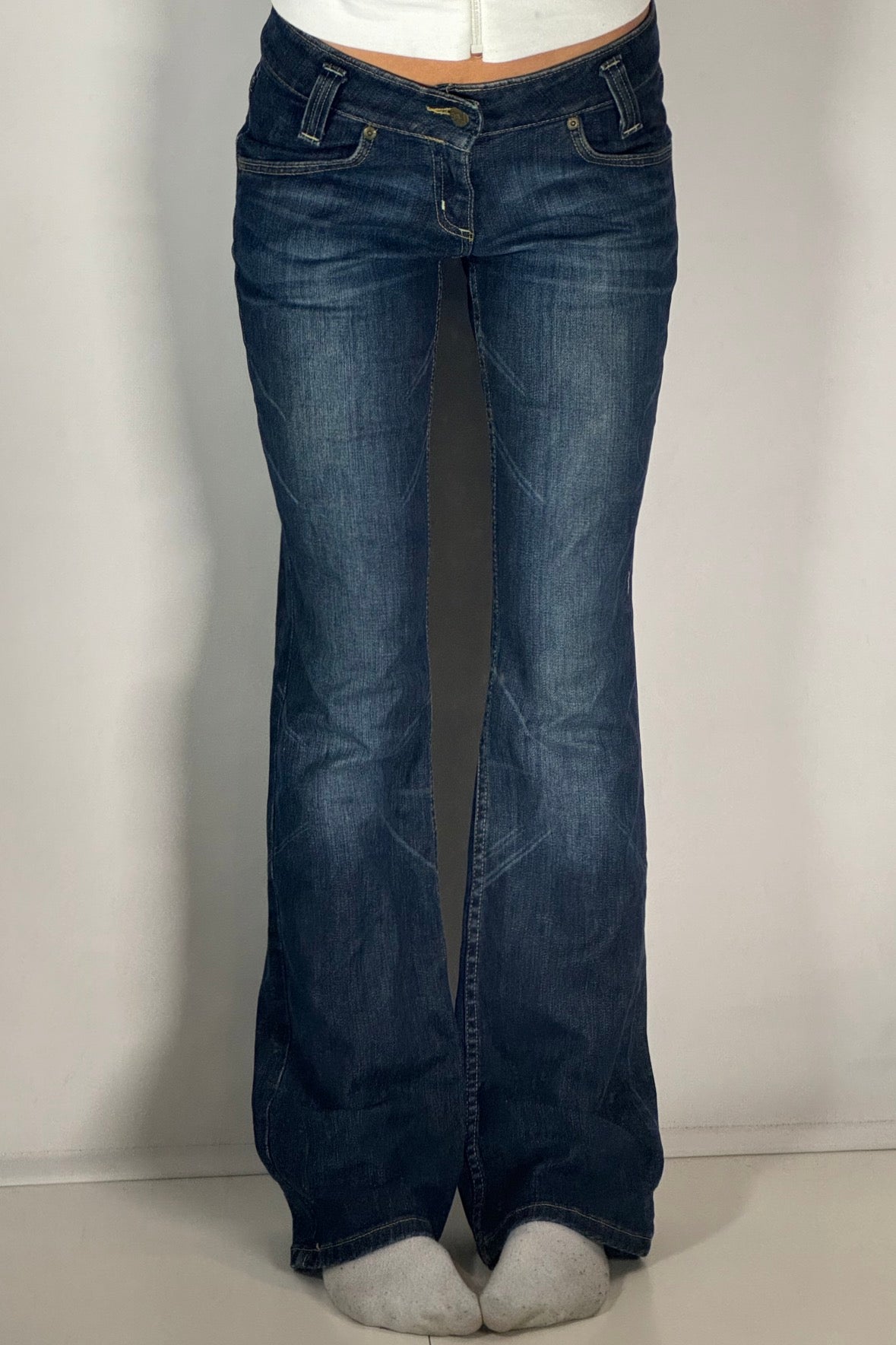 Lågmidjade jeans stl: XS