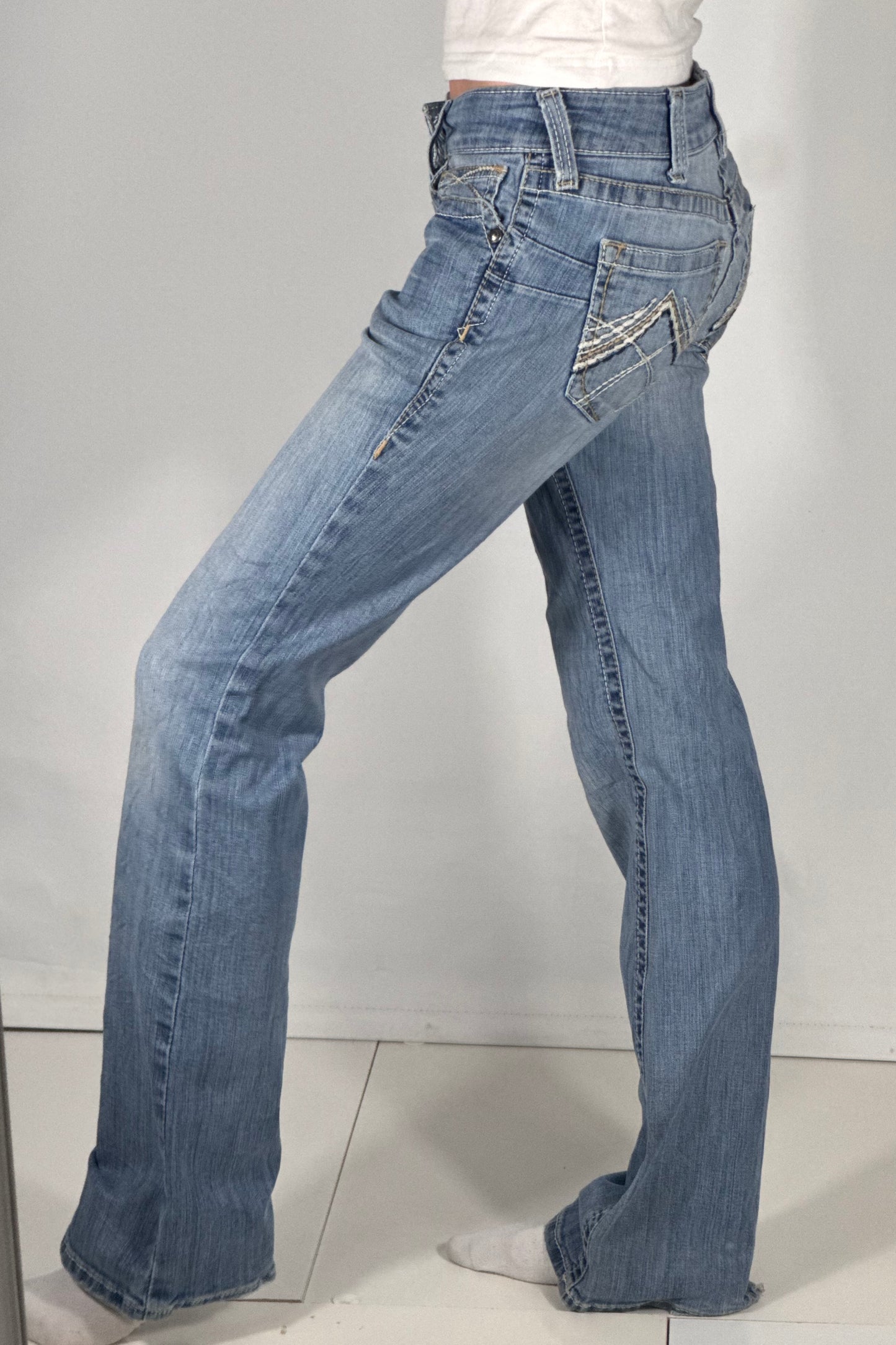 Lågmidjade jeans stl: XS