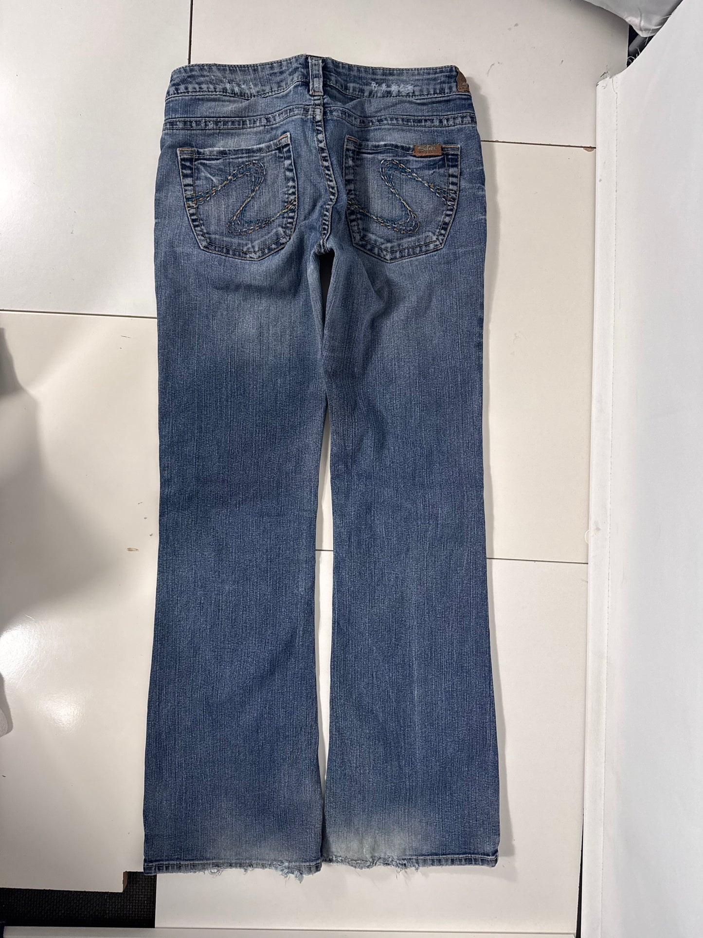 Lågmidjade jeans stl: S