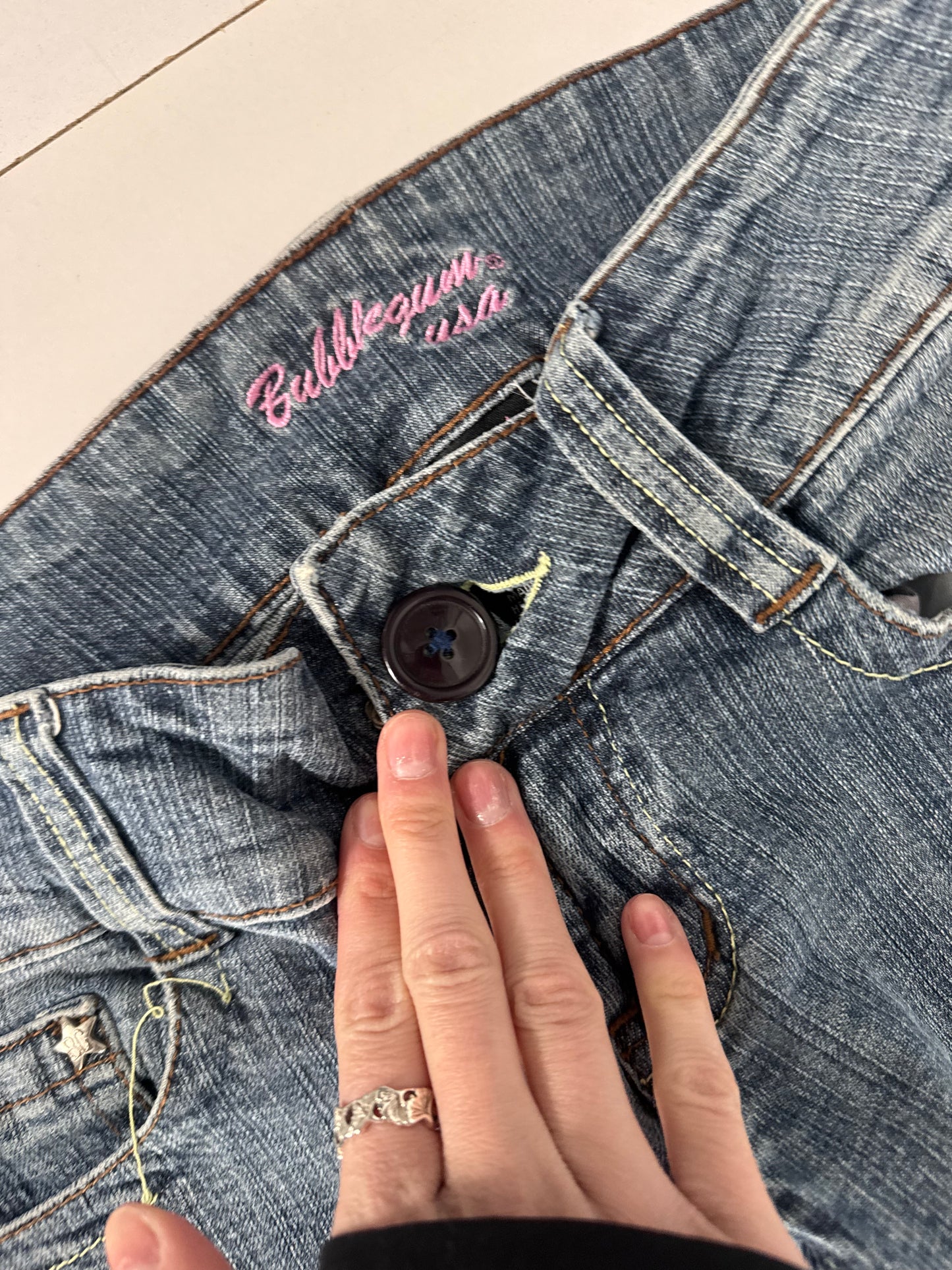 Lågmidjade jeans stl: XS