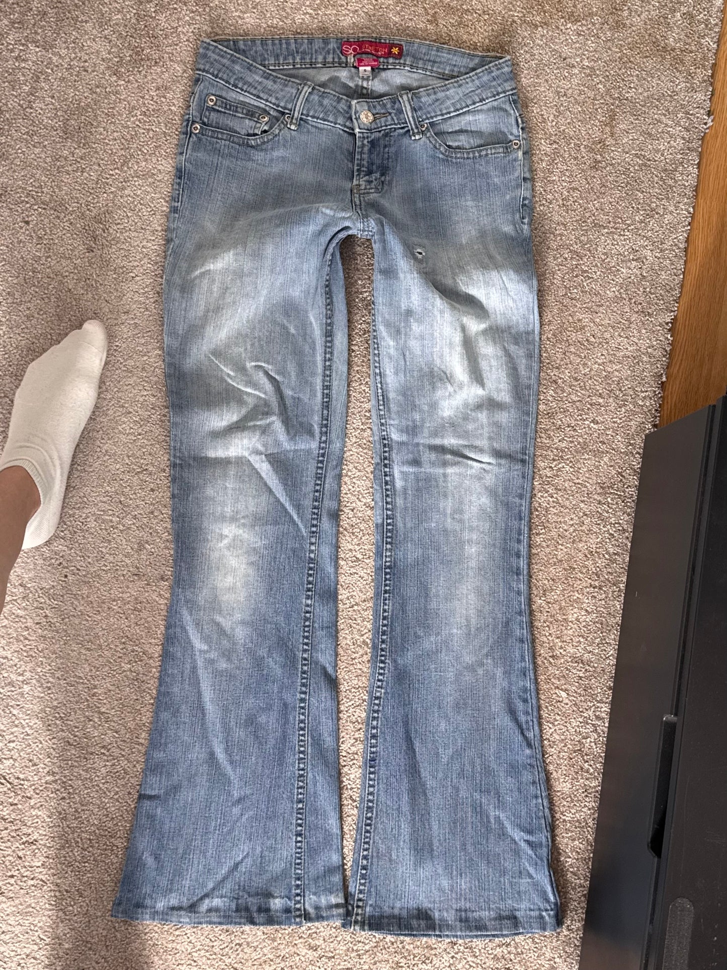 Lågmidjade jeans stl: XS