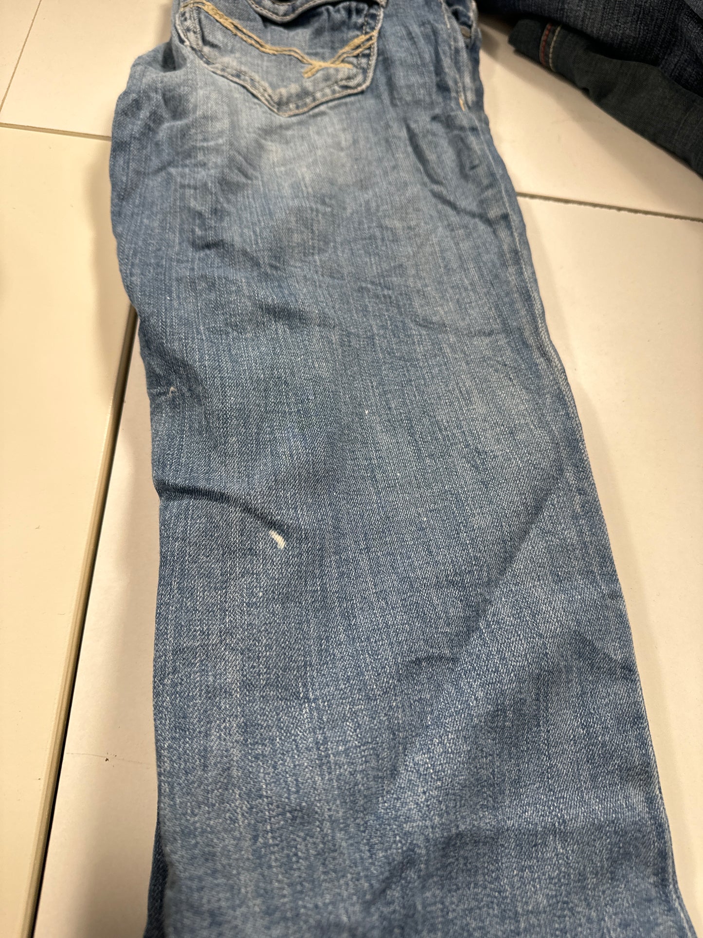 Lavt liv jeans str: XS