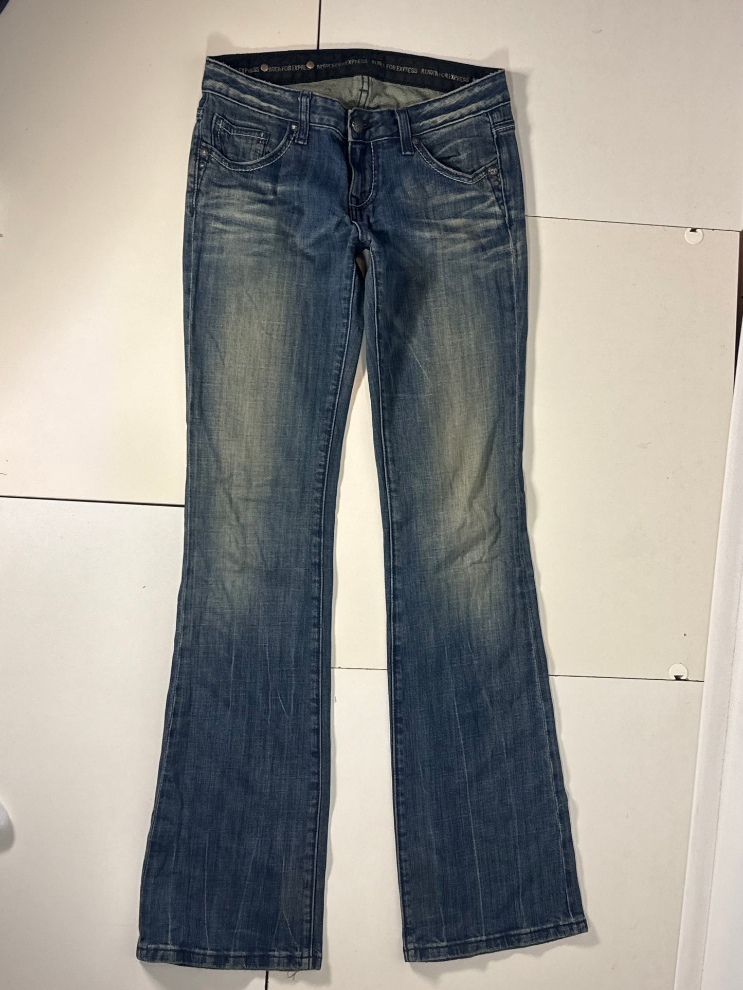 Lågmidjade jeans stl: S