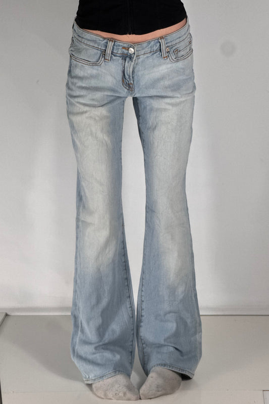 Lågmidjade jeans stl: S