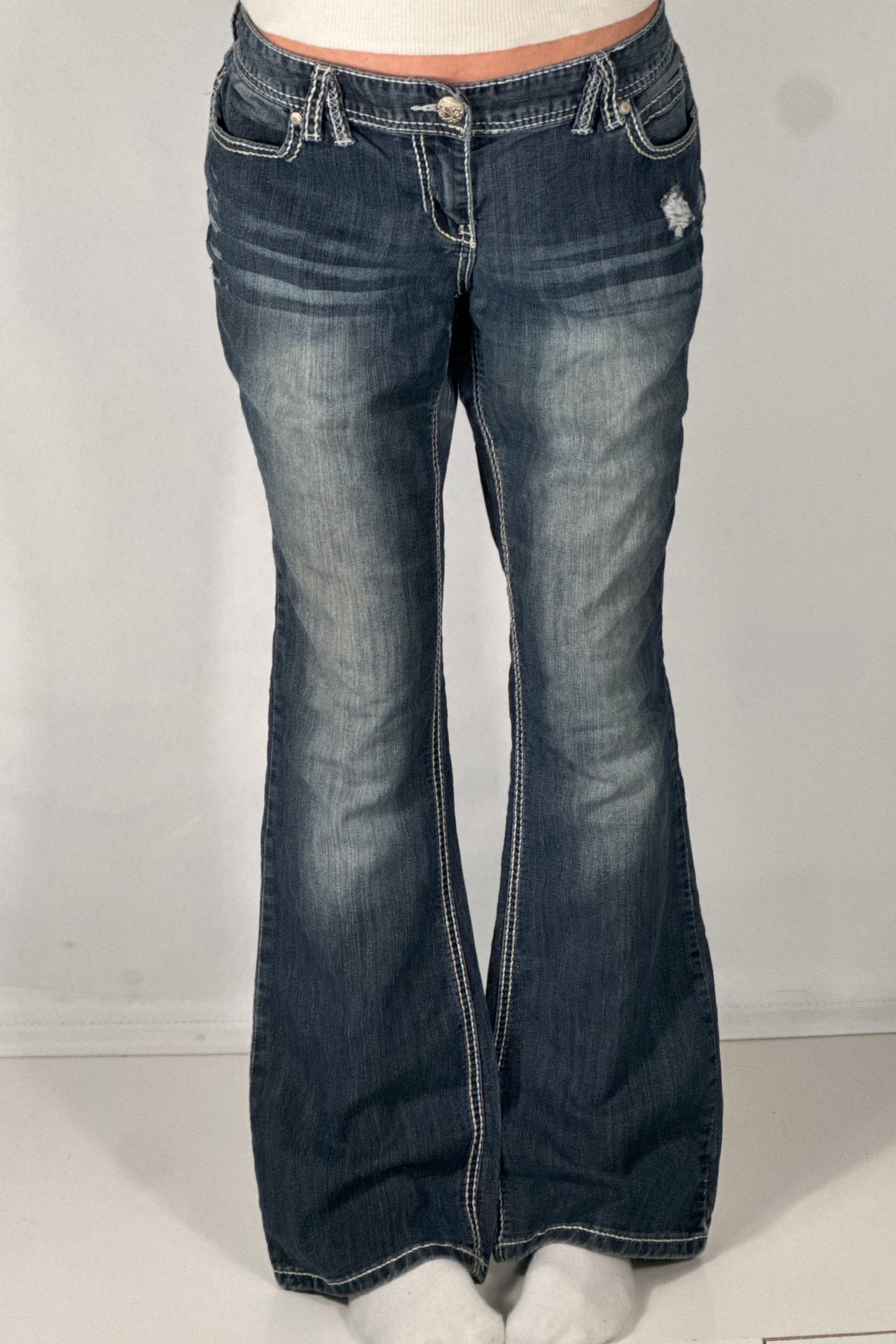 Lågmidjade jeans stl: L