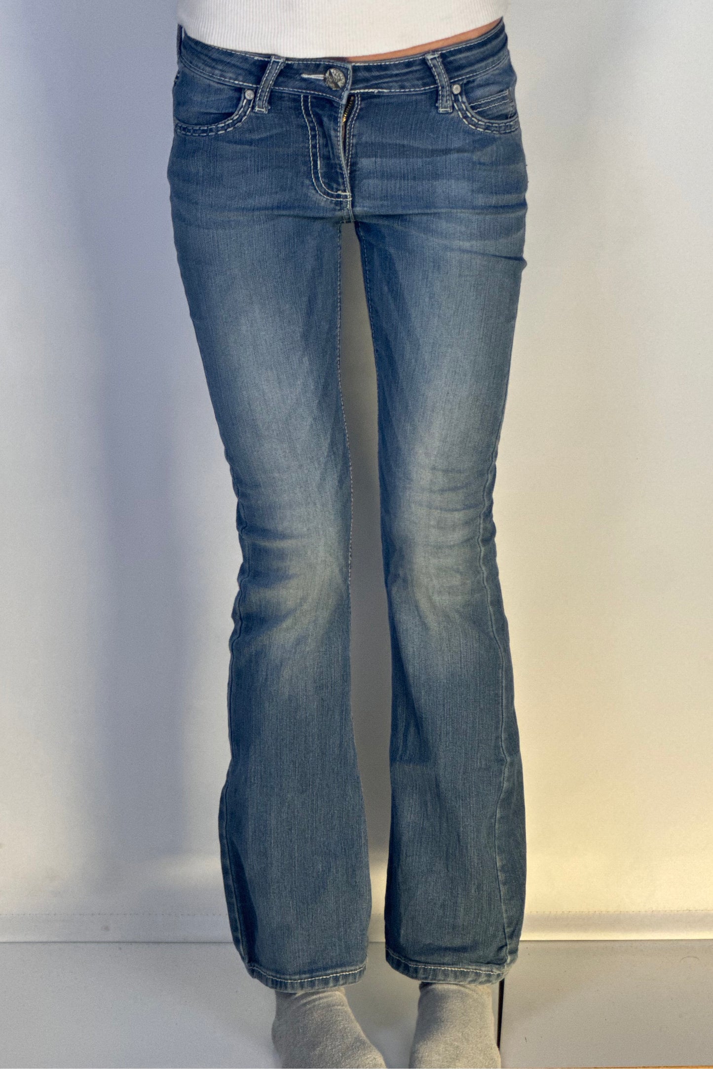 Lågmidjade jeans stl: XXS