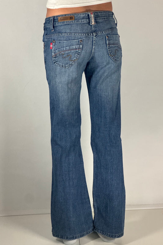 Lågmidjade jeans stl: XS