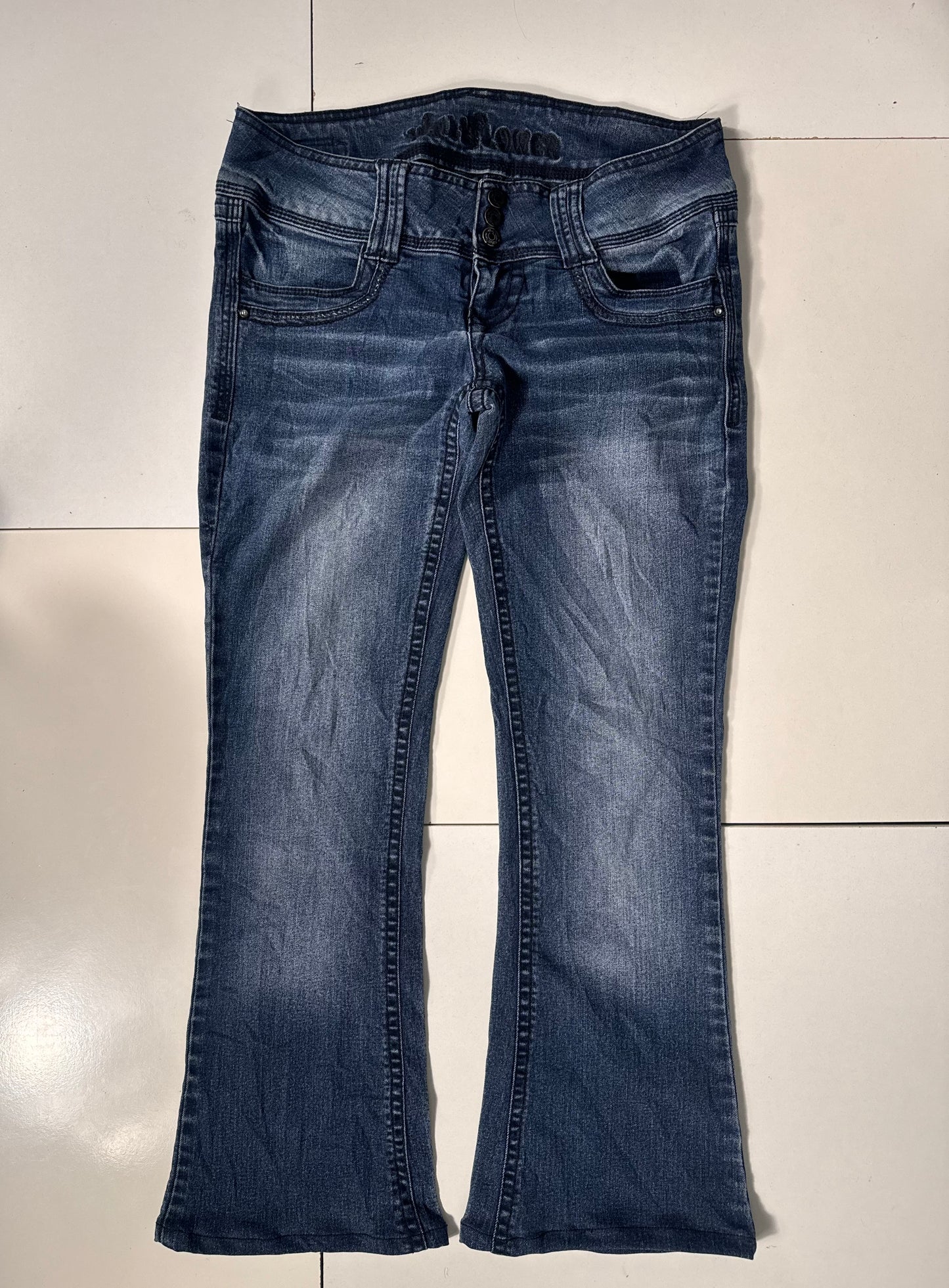 Lågmidjade jeans stl: S