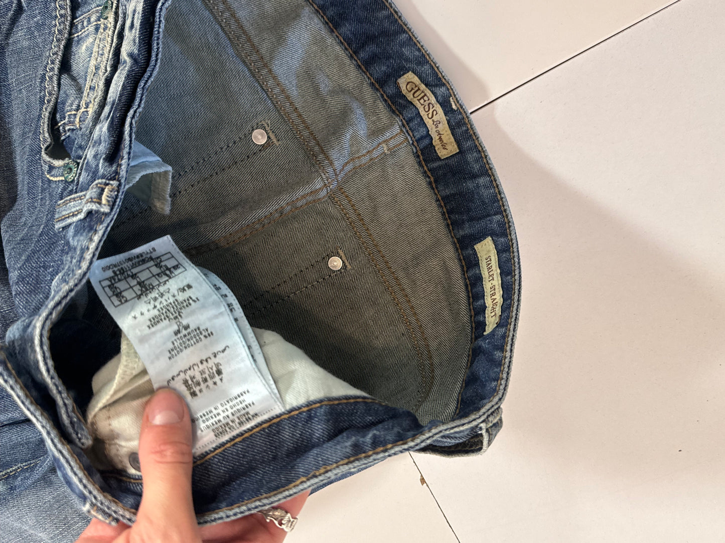 Lågmidjade jeans stl: M