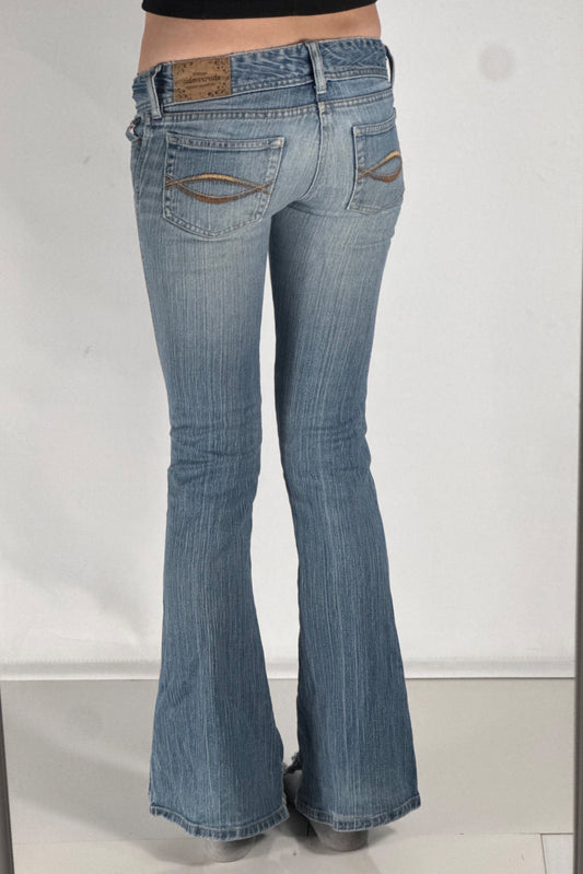 Lågmidjade jeans stl: XXXS