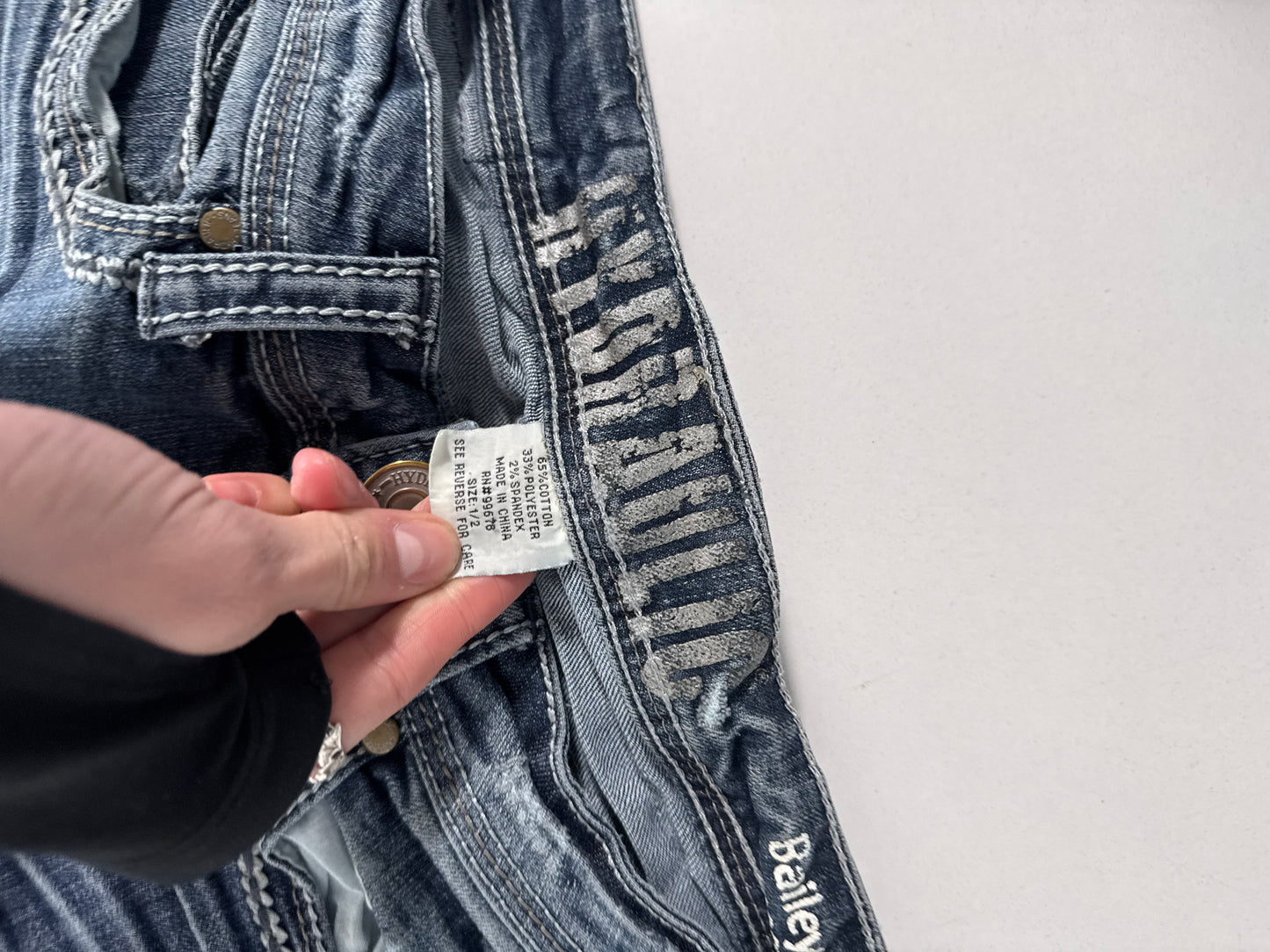 Lågmidjade jeans stl: XXS