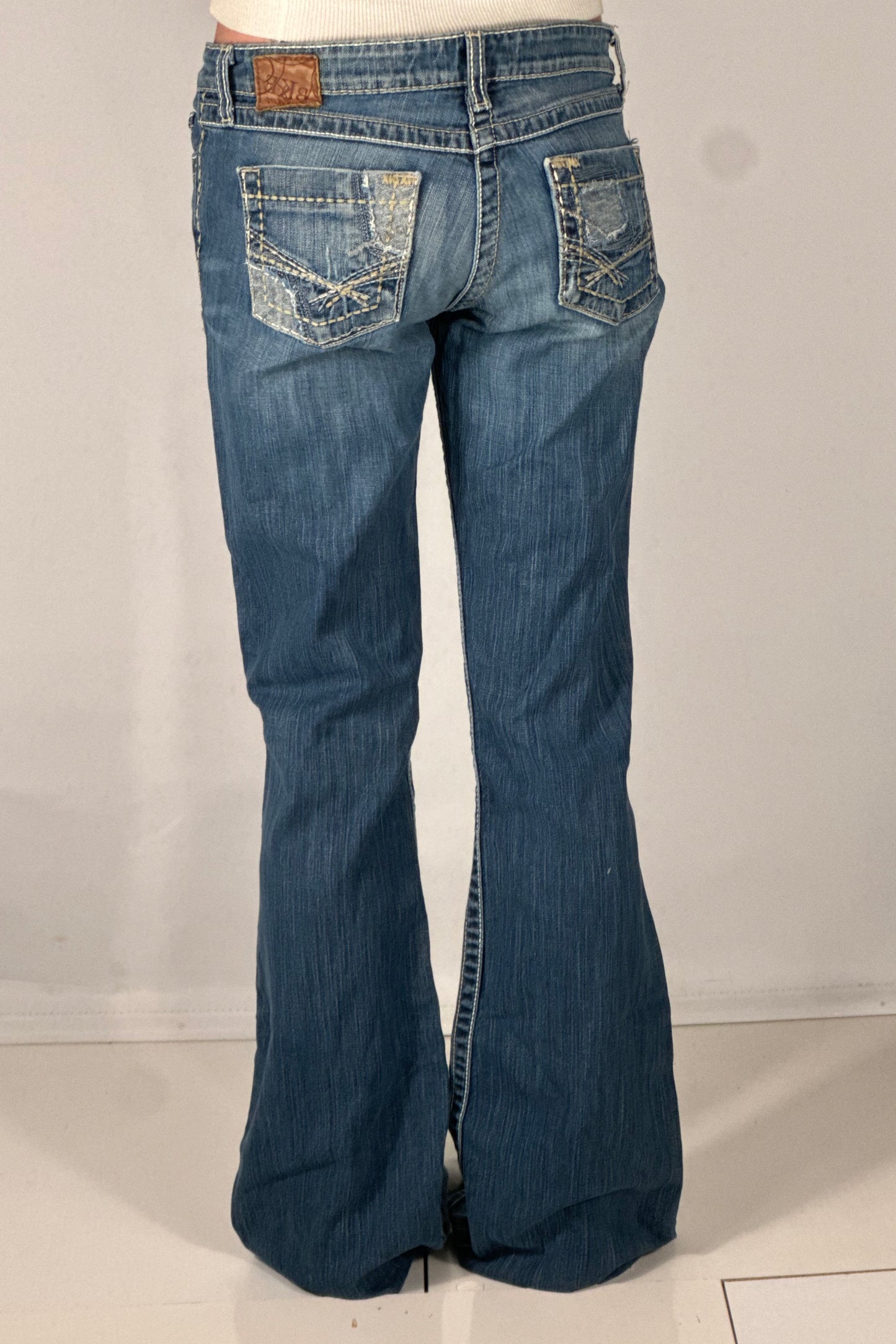Lågmidjade jeans stl: S/M