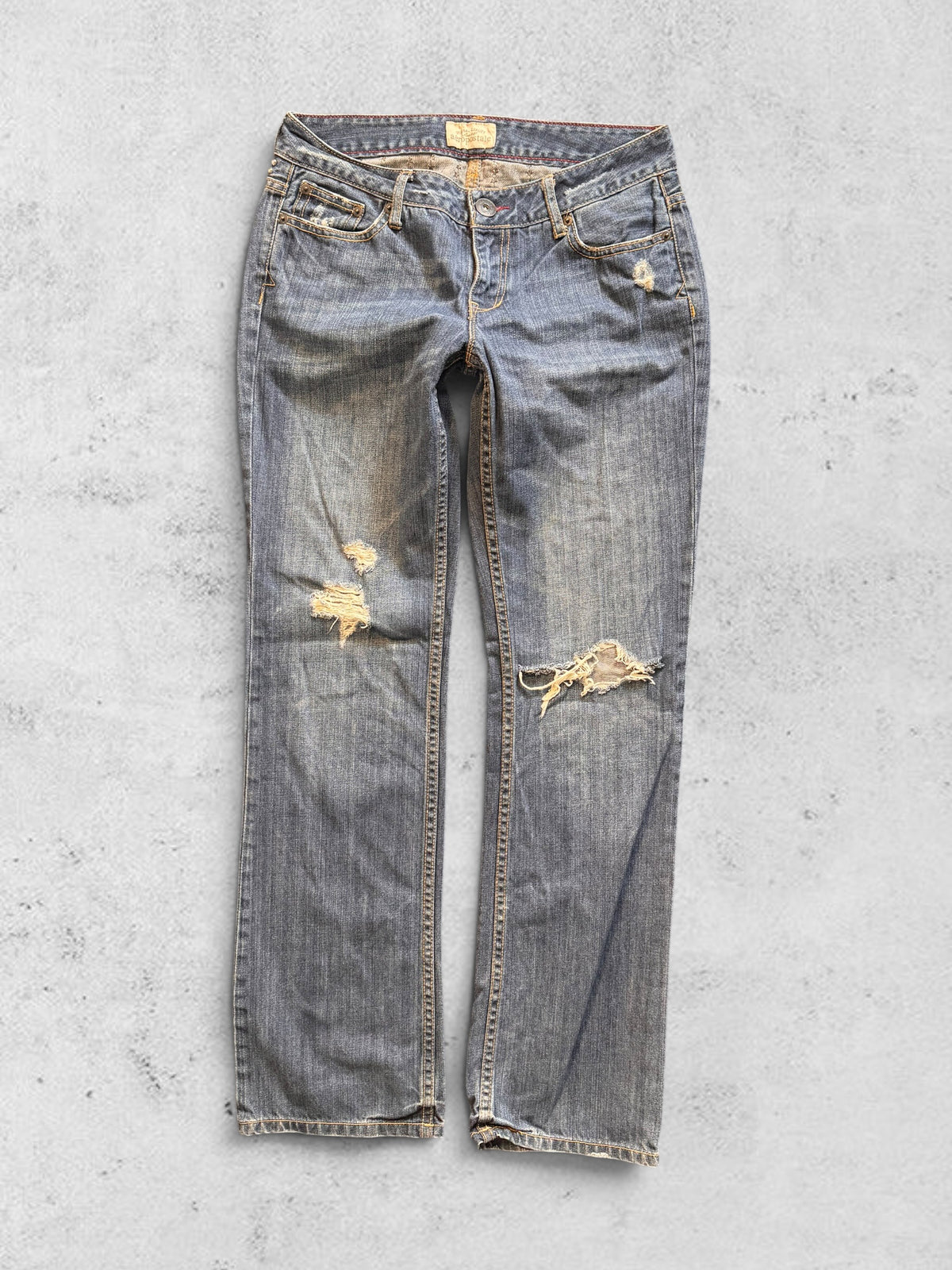 Lågmidjade jeans stl: XS