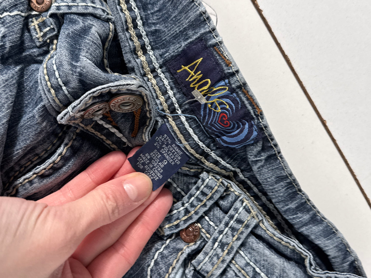 Lågmidjade jeans stl: S