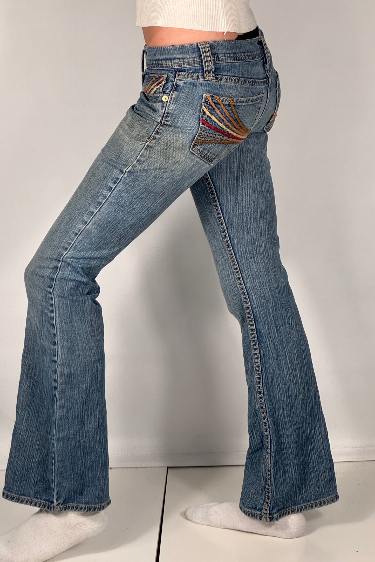 Lavlivede jeans str: XXS