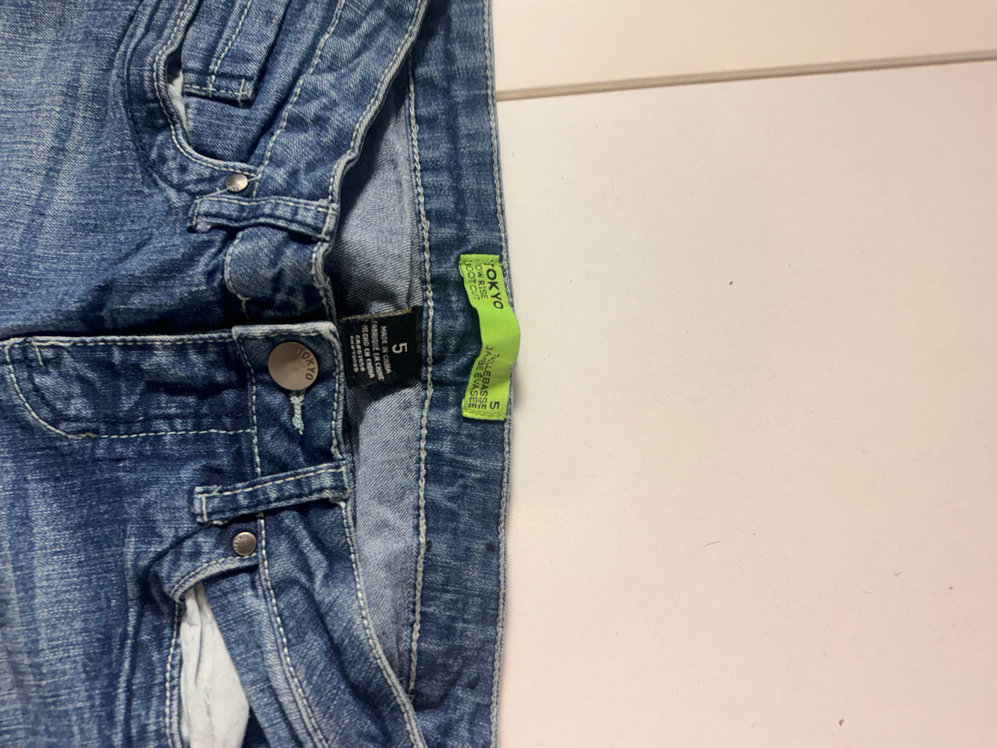 Lågmidjade jeans stl: XS
