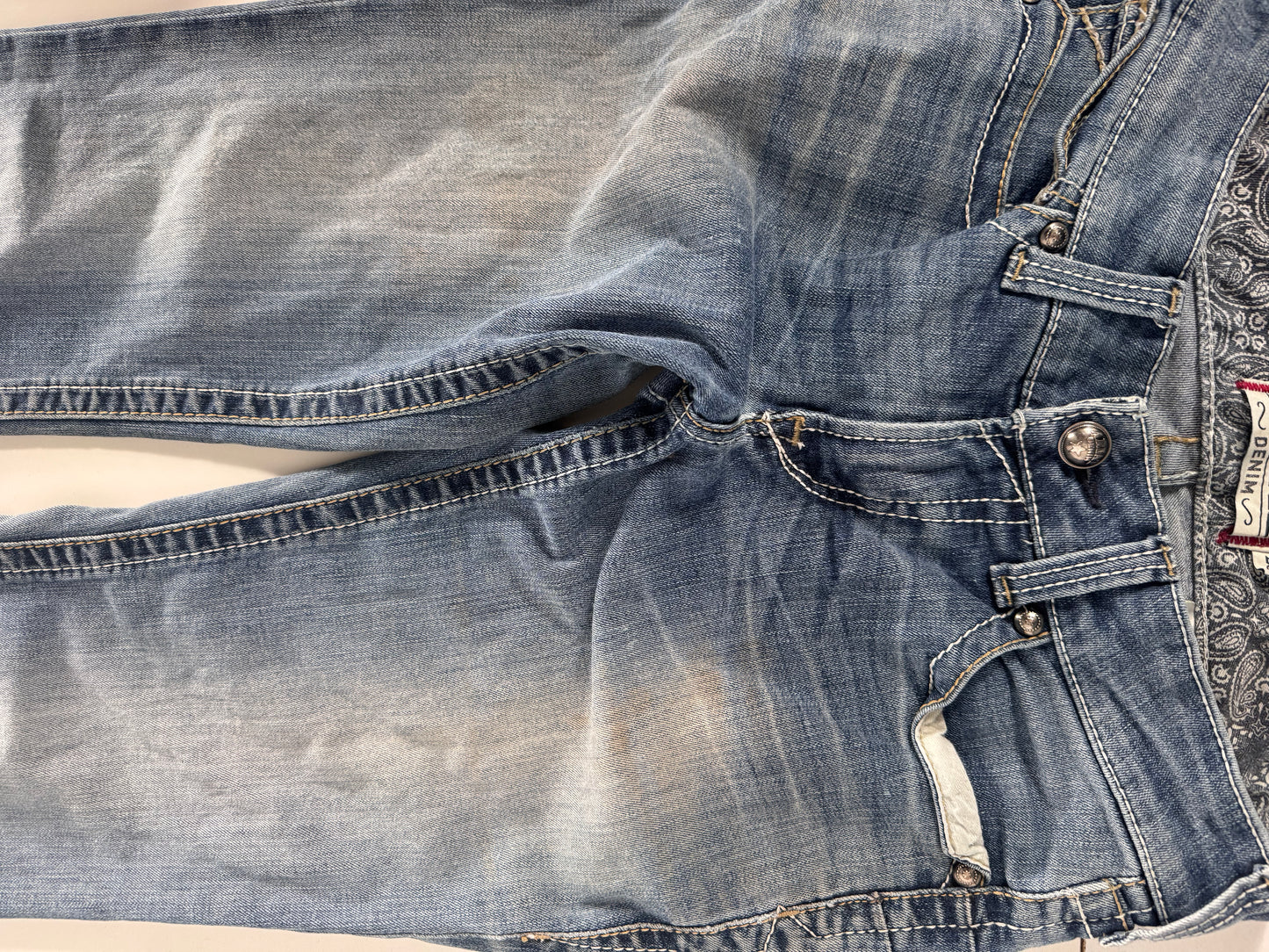 Lågmidjade jeans stl: S