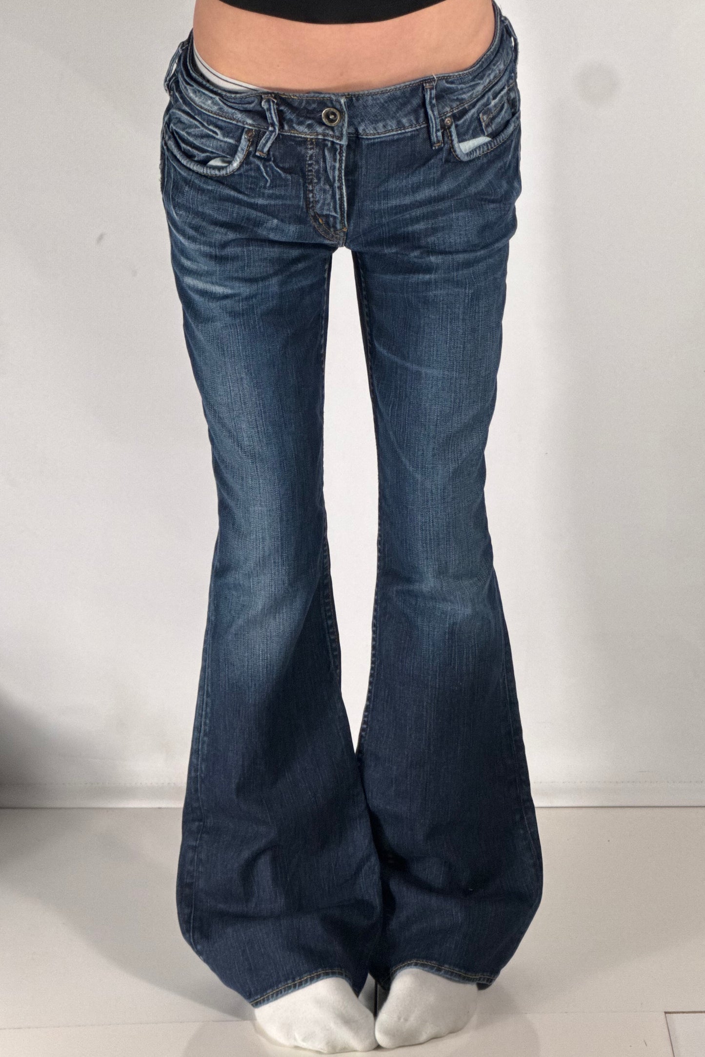 Lågmidjade jeans stl: M