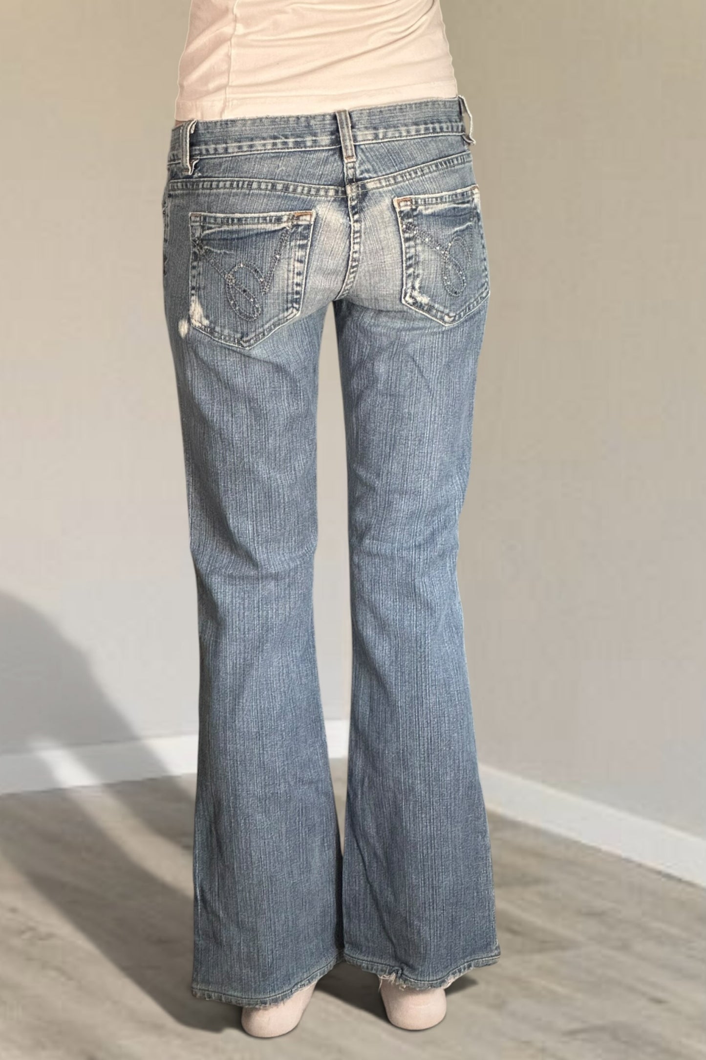 Lågmidjade jeans stl: XS