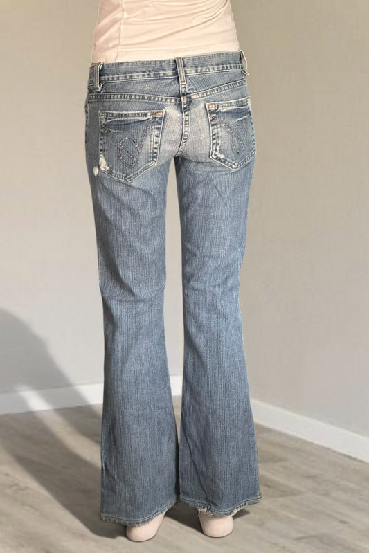 Lågmidjade jeans stl: XS