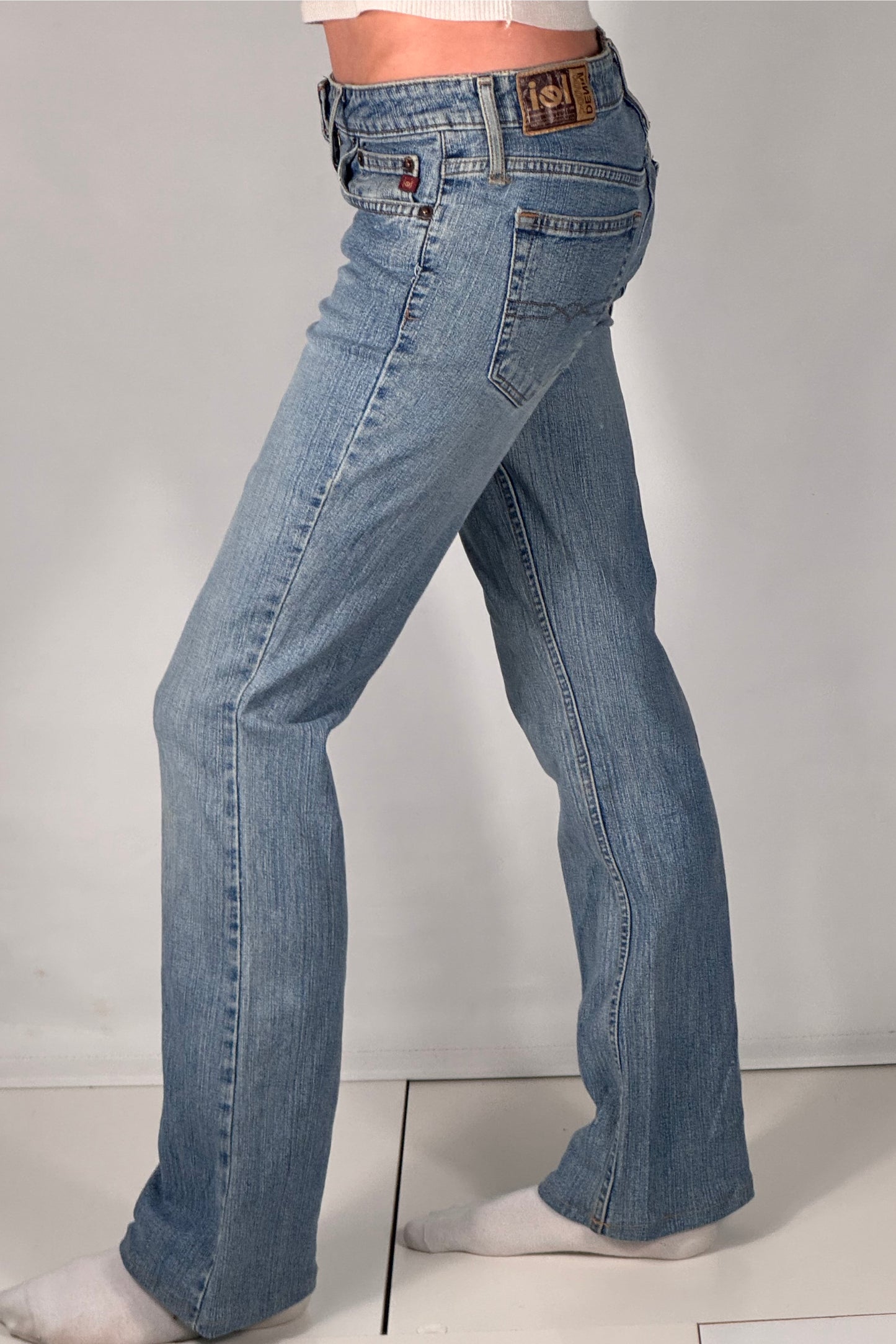 Utsvingte jeans str: XS/S