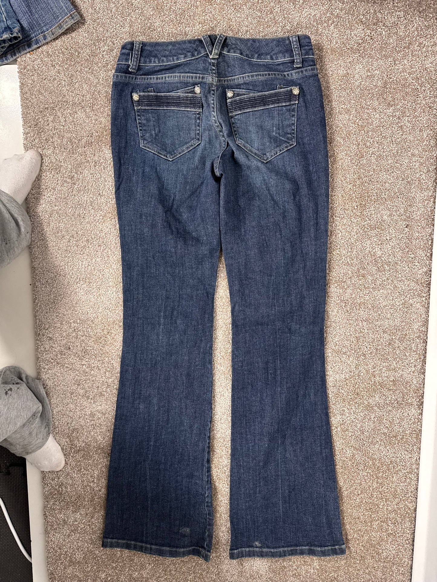 Lågmidjade jeans stl: XS
