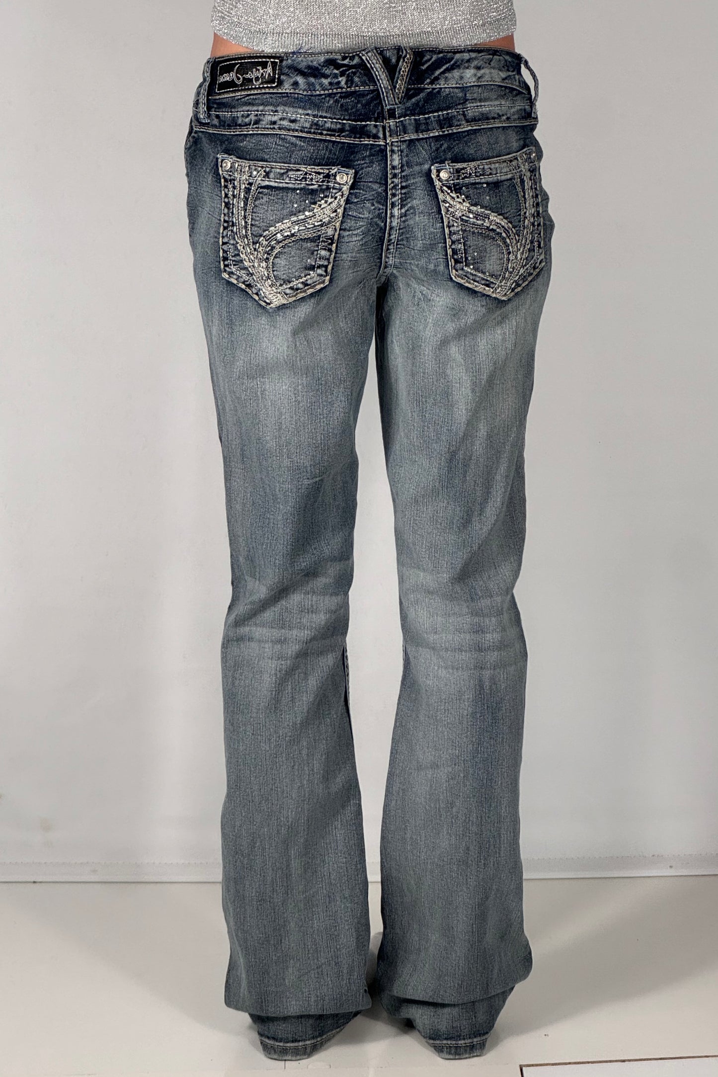 Lågmidjade jeans stl: S
