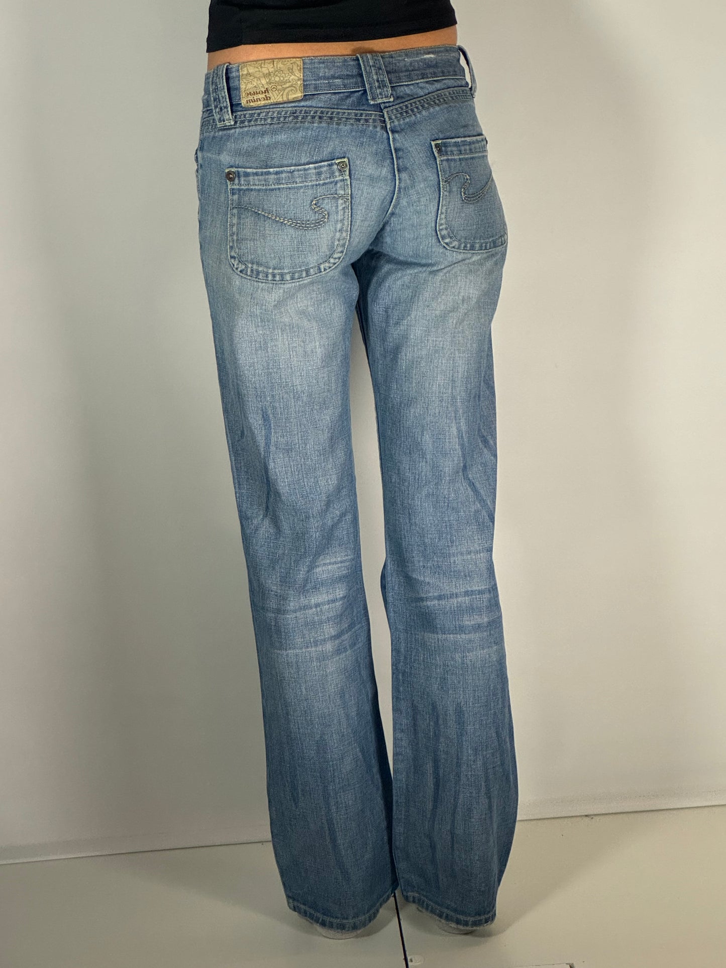 Lågmidjade jeans stl: XS