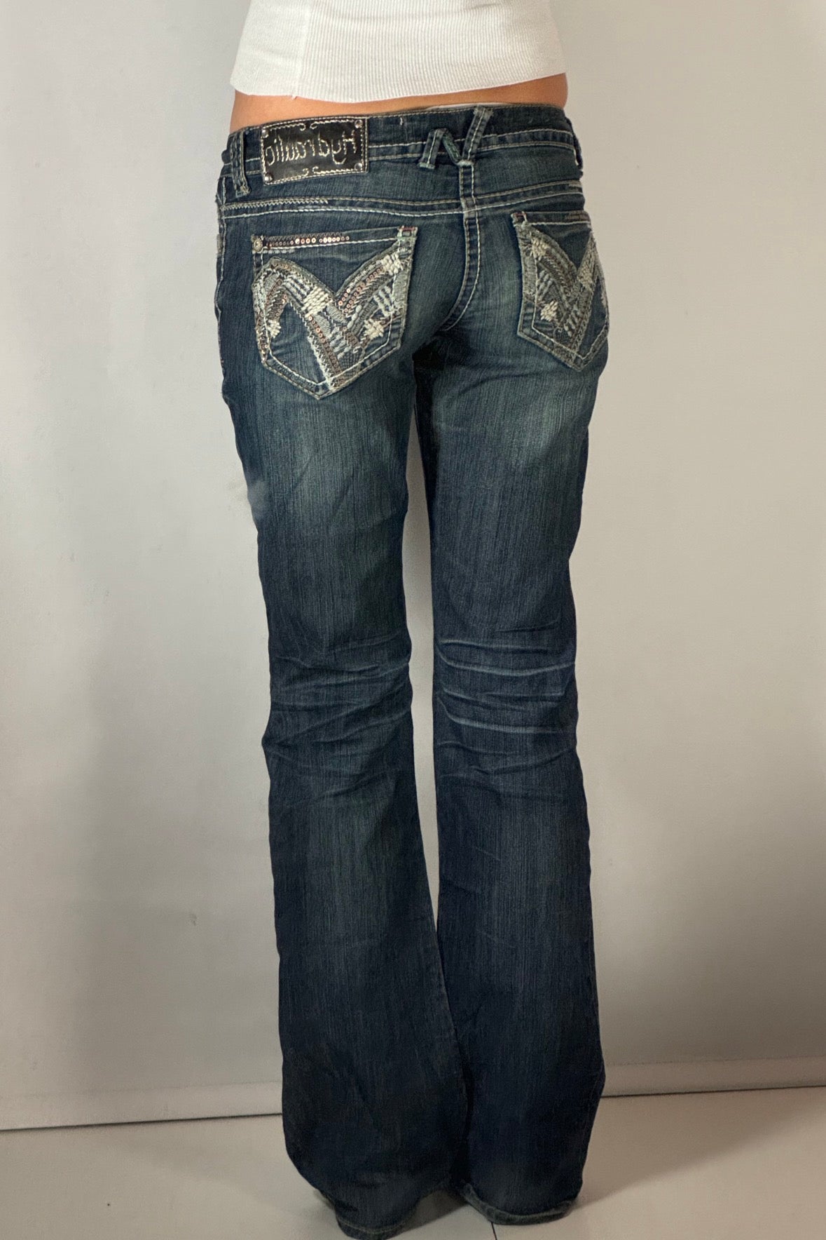 Lågmidjade jeans stl: