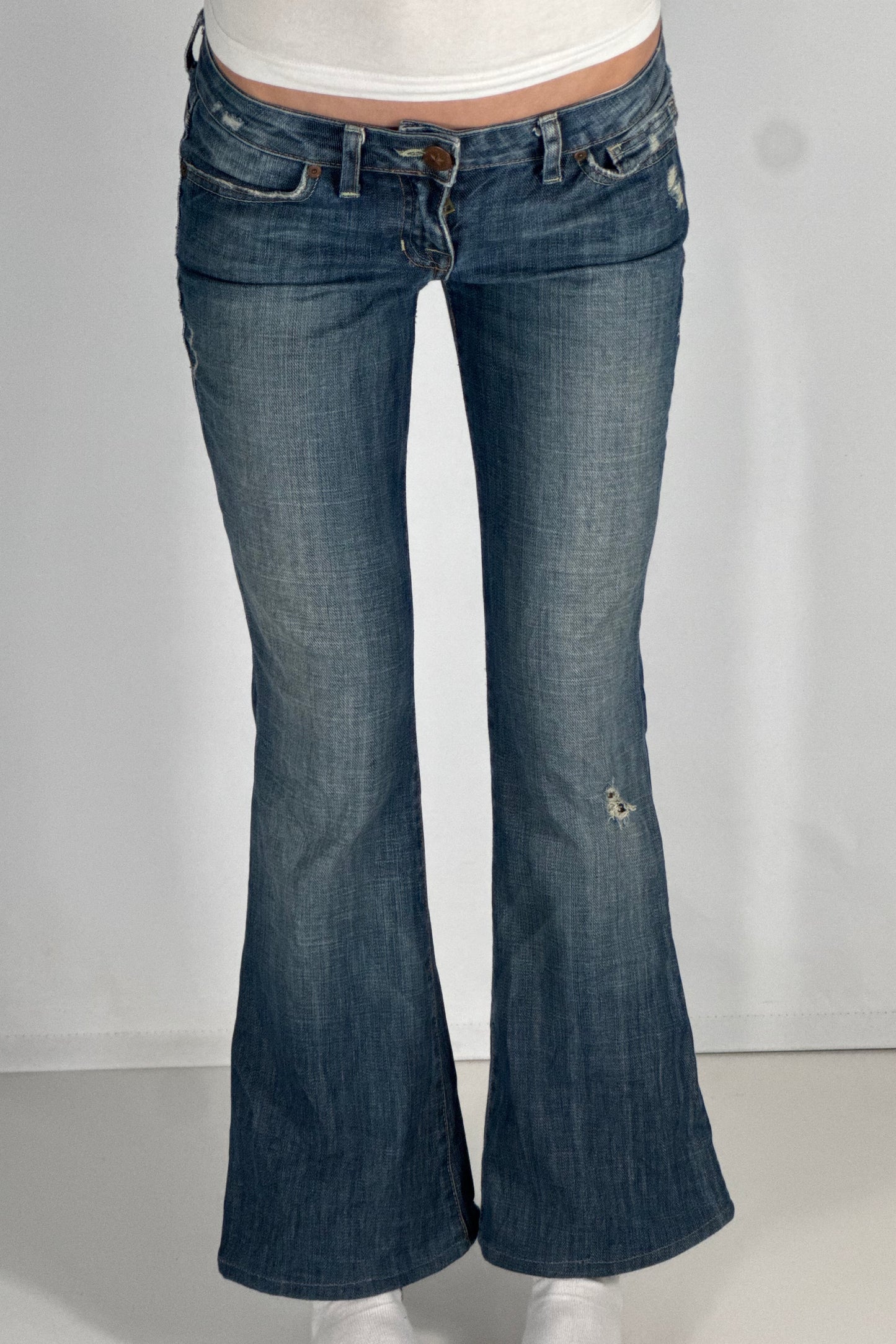 Lågmidjade jeans stl: XS