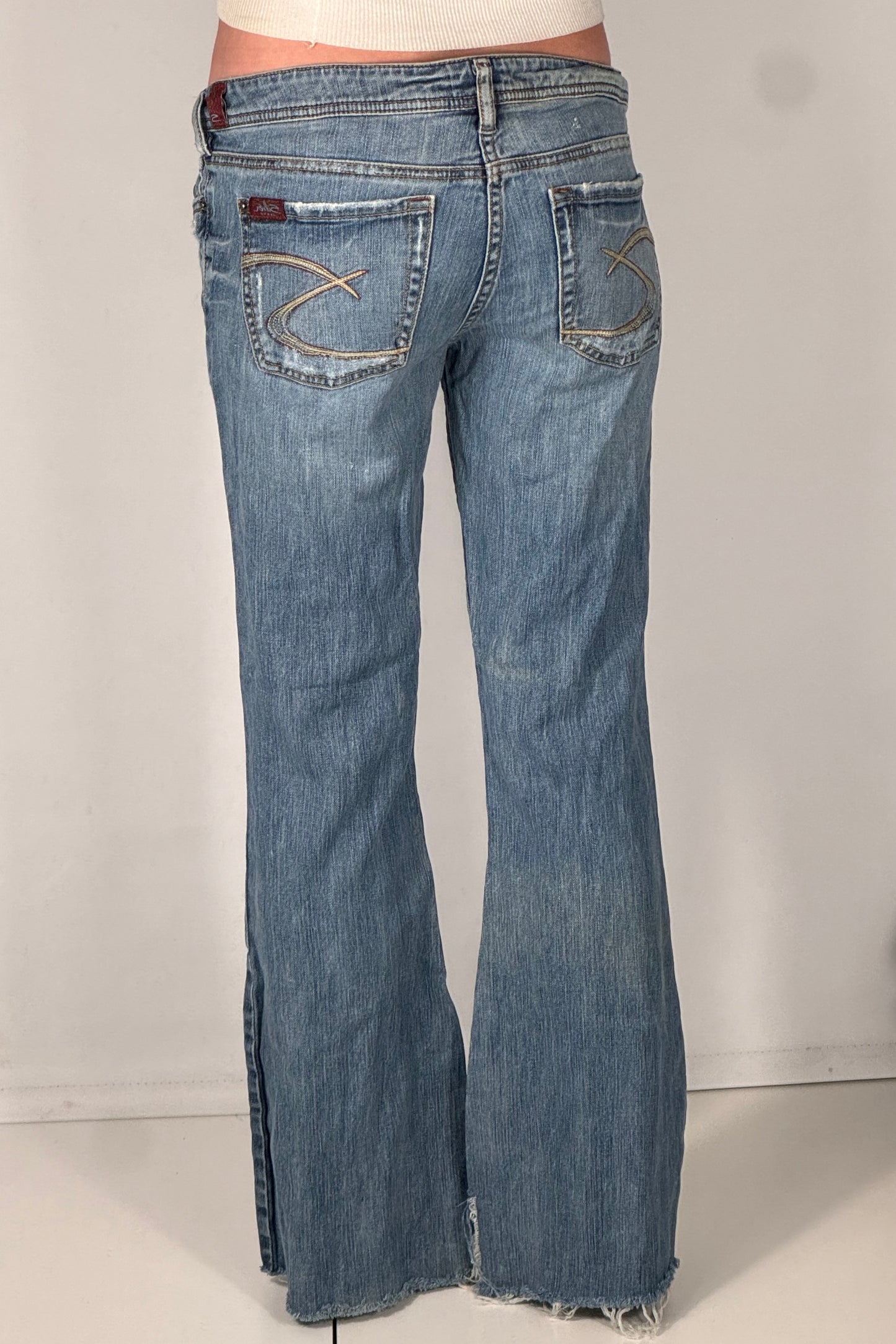 Lavt liv jeans str: S/M