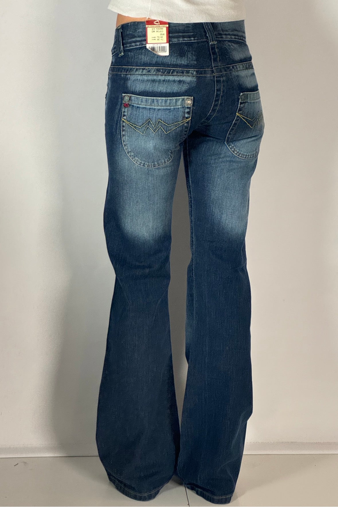 Lågmidjade jeans stl: XXS (W27/L34)