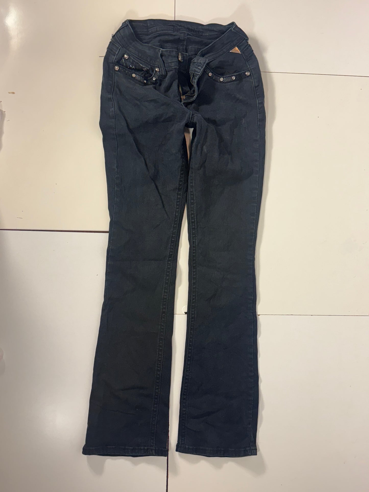 Lågmidjade jeans stl: XXS