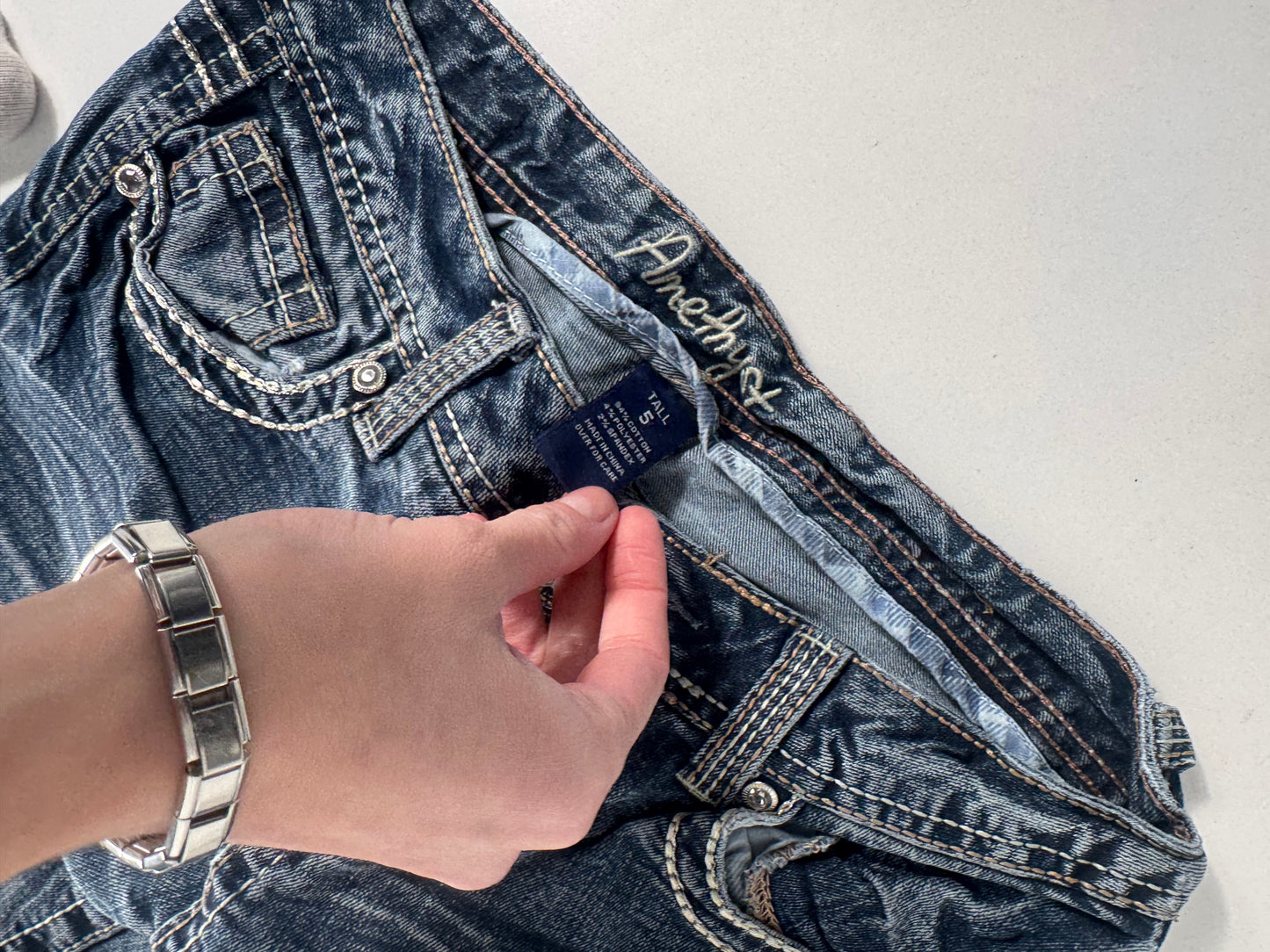 Lågmidjade jeans stl: XS