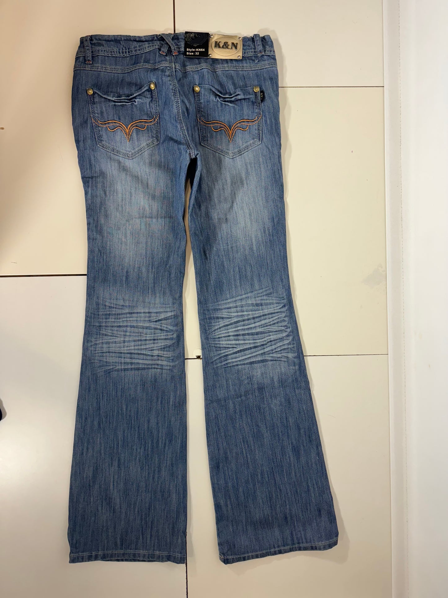 Lågmidjade jeans stl: M