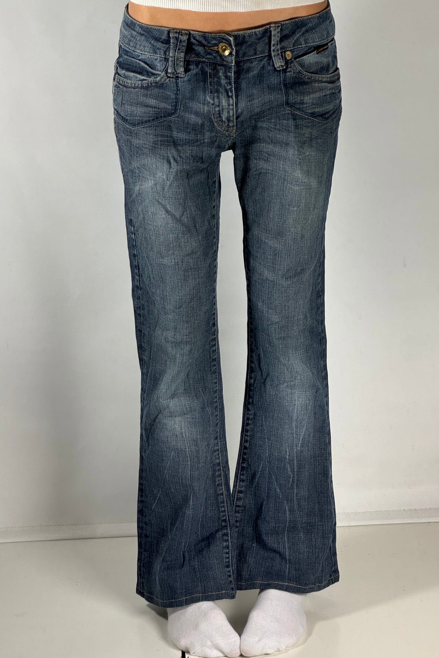 Lågmidjade jeans stl: S
