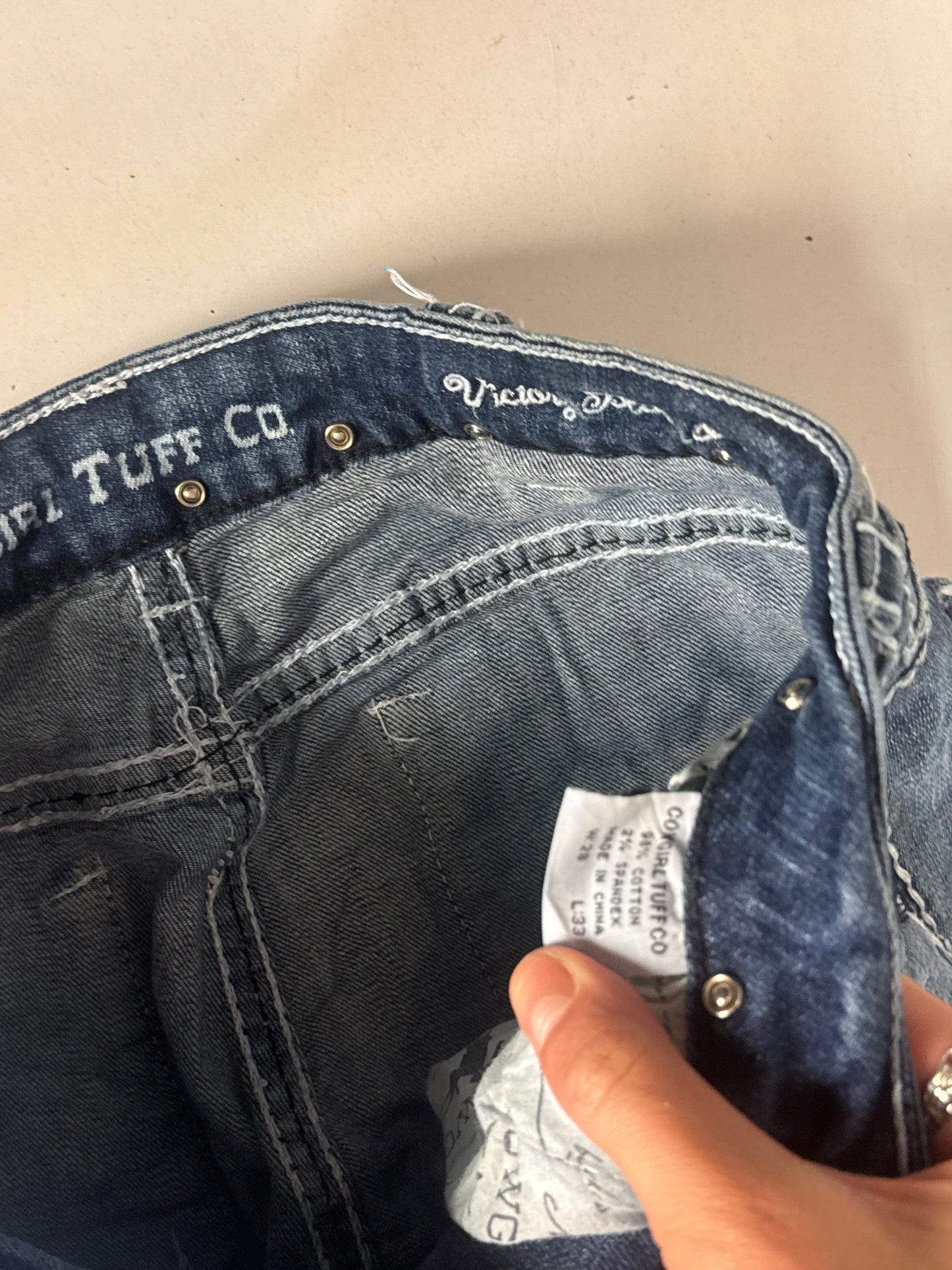 Lågmidjade jeans stl: XS