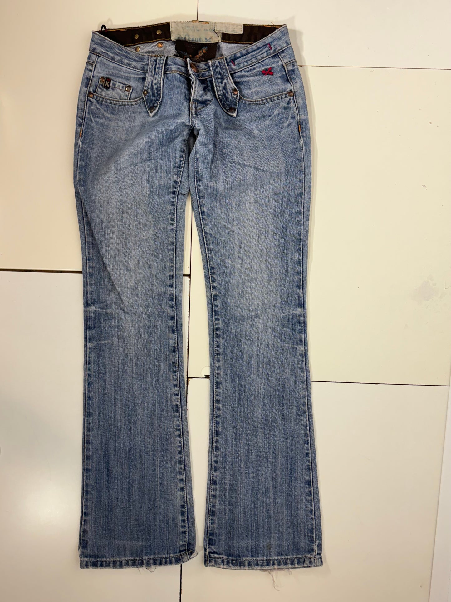 Lågmidjade jeans stl: XXS