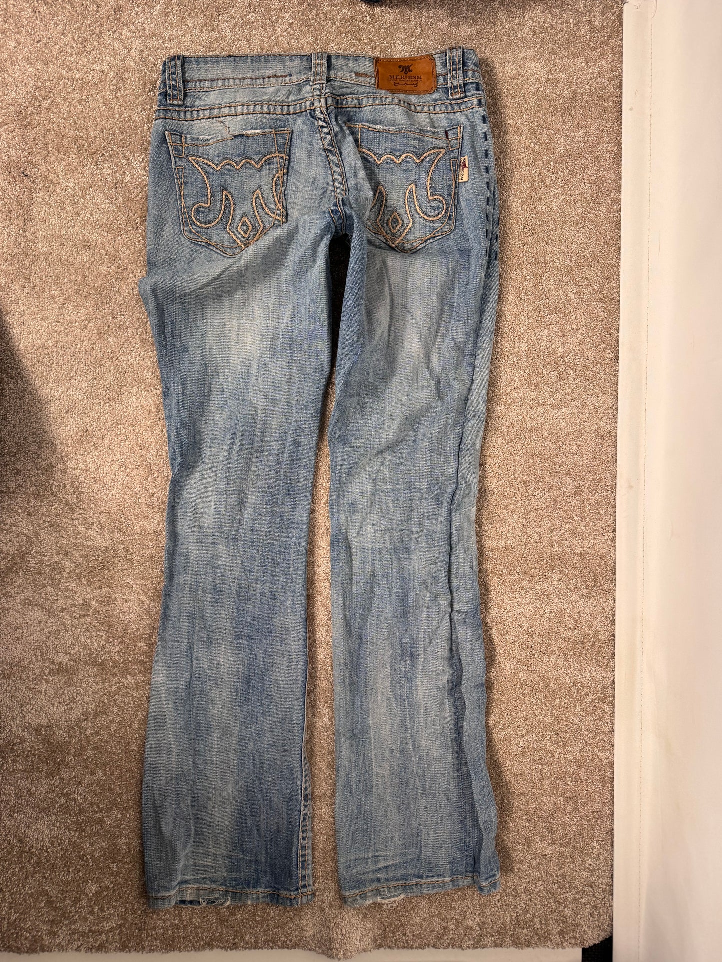 Lågmidjade jeans stl: S