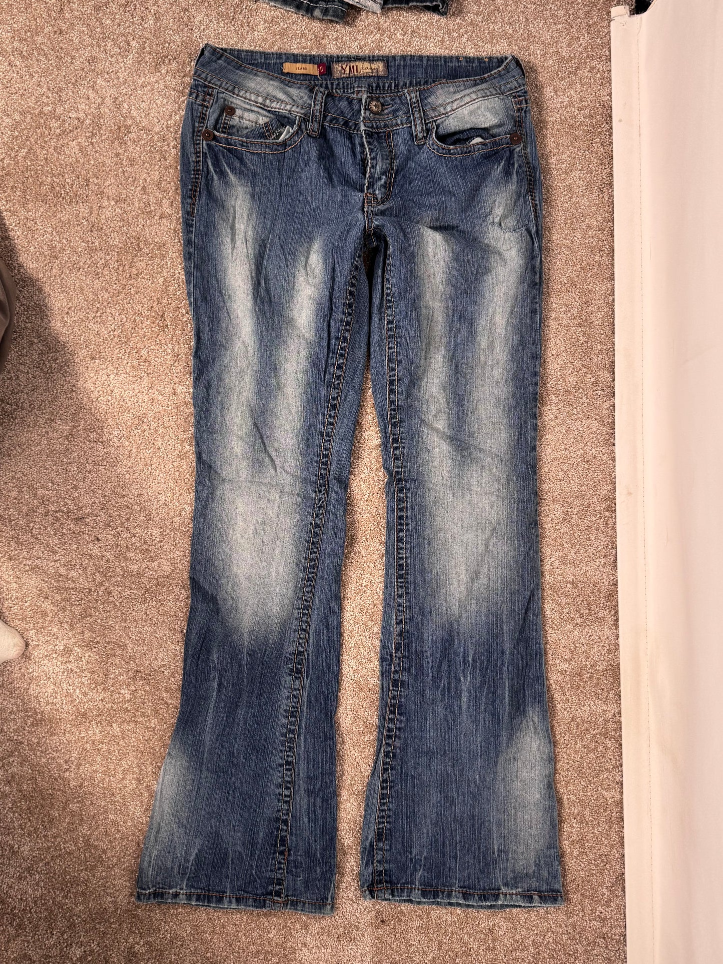 Lågmidjade jeans stl: S