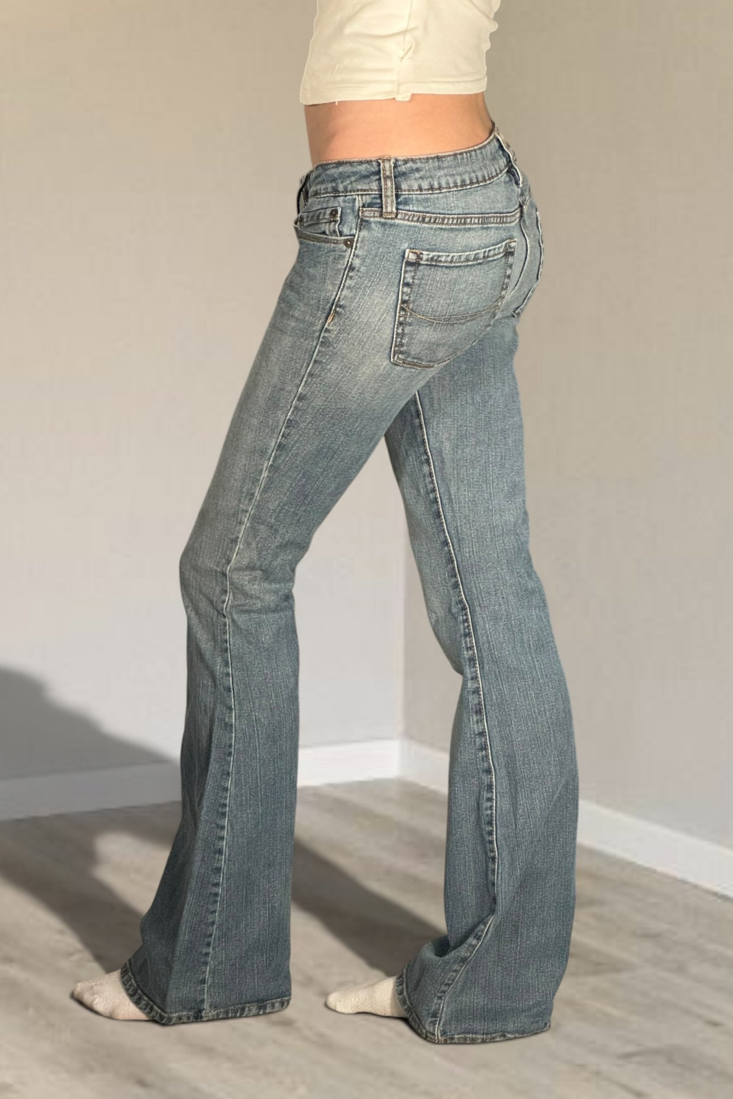 Lågmidjade jeans stl: XS