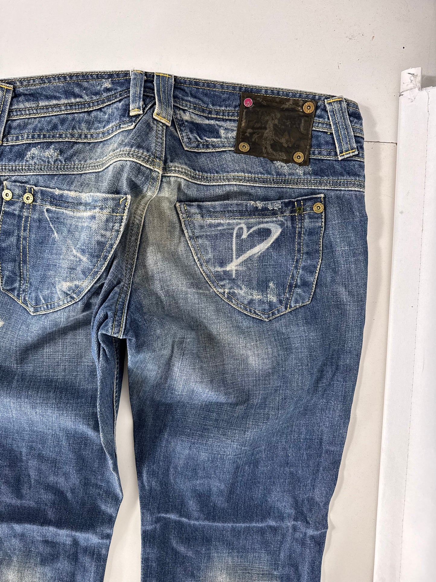 Lågmidjade jeans stl: L
