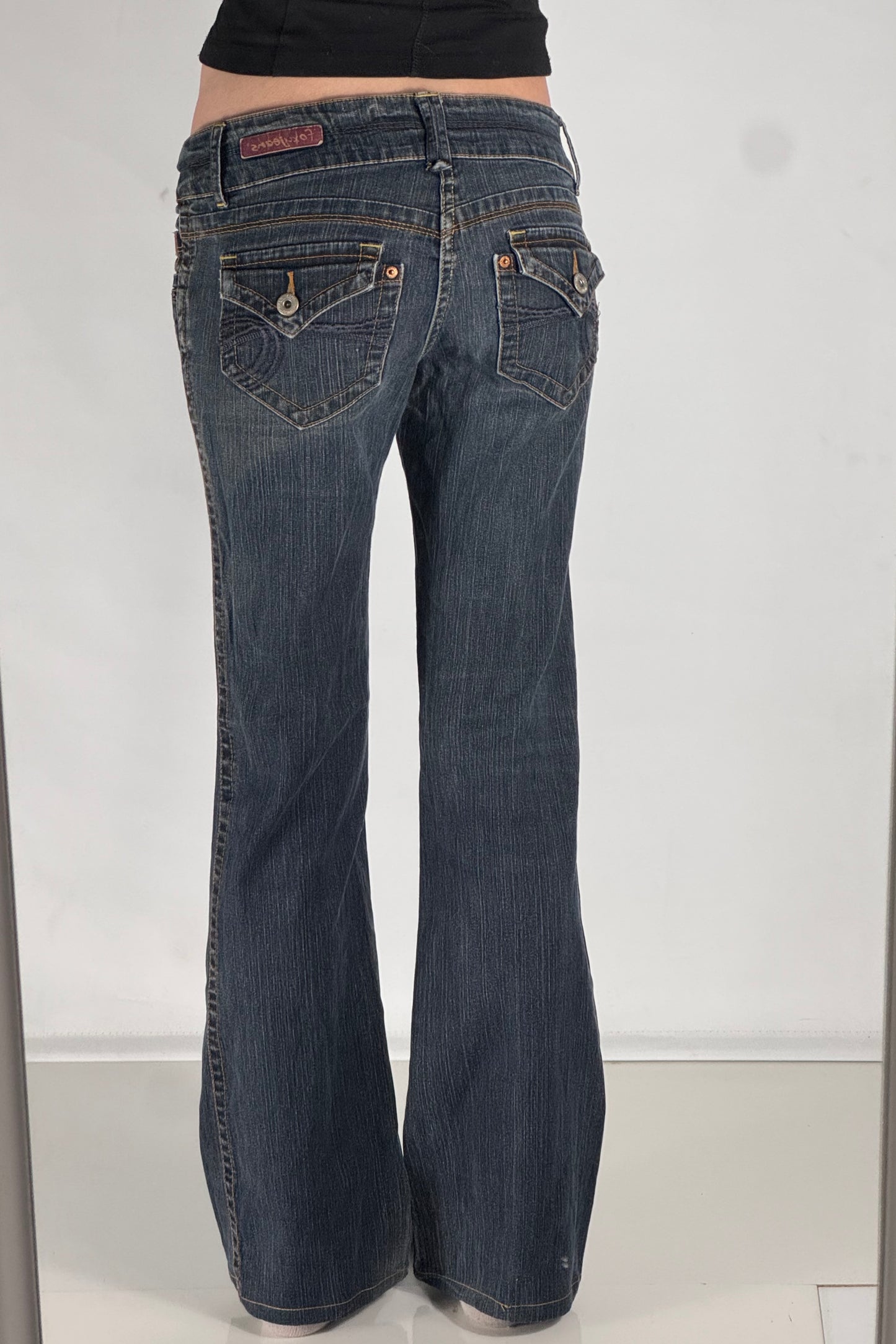 Lågmidjade jeans stl: S