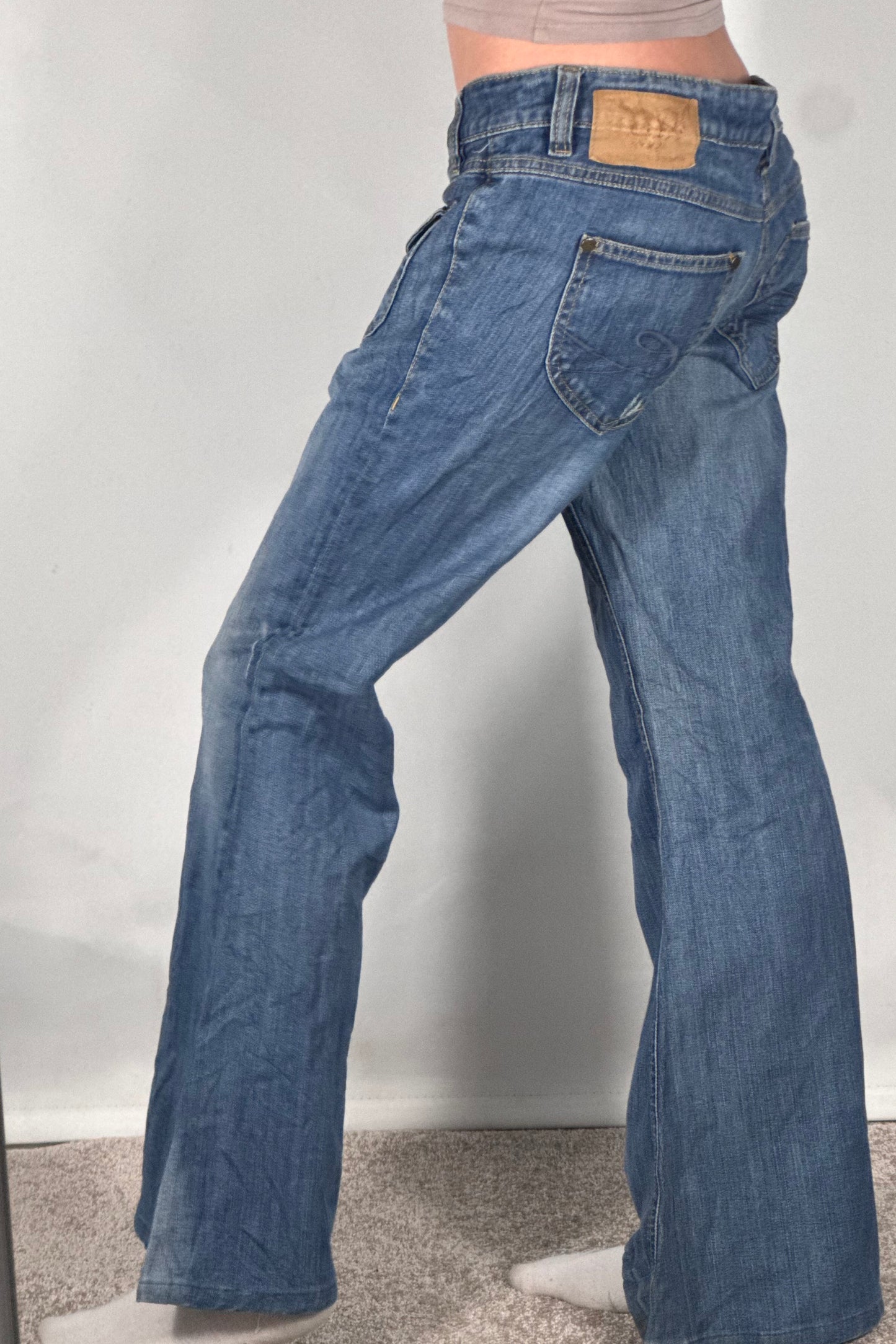 Lågmidjade jeans stl: M/L