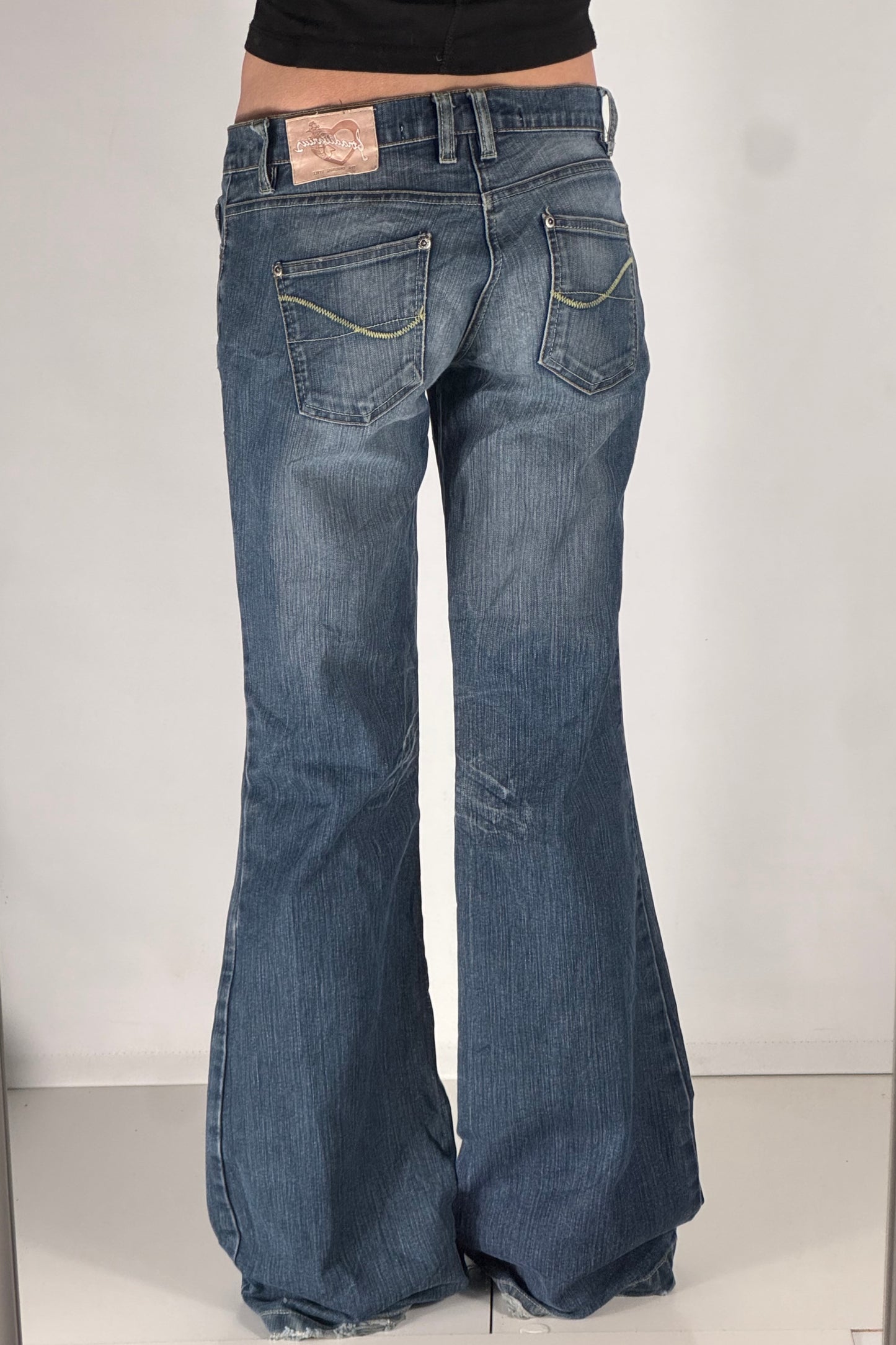 Lågmidjade jeans stl: XS/S