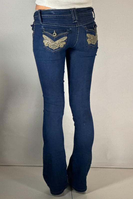 Lågmidjade jeans stl: XXS
